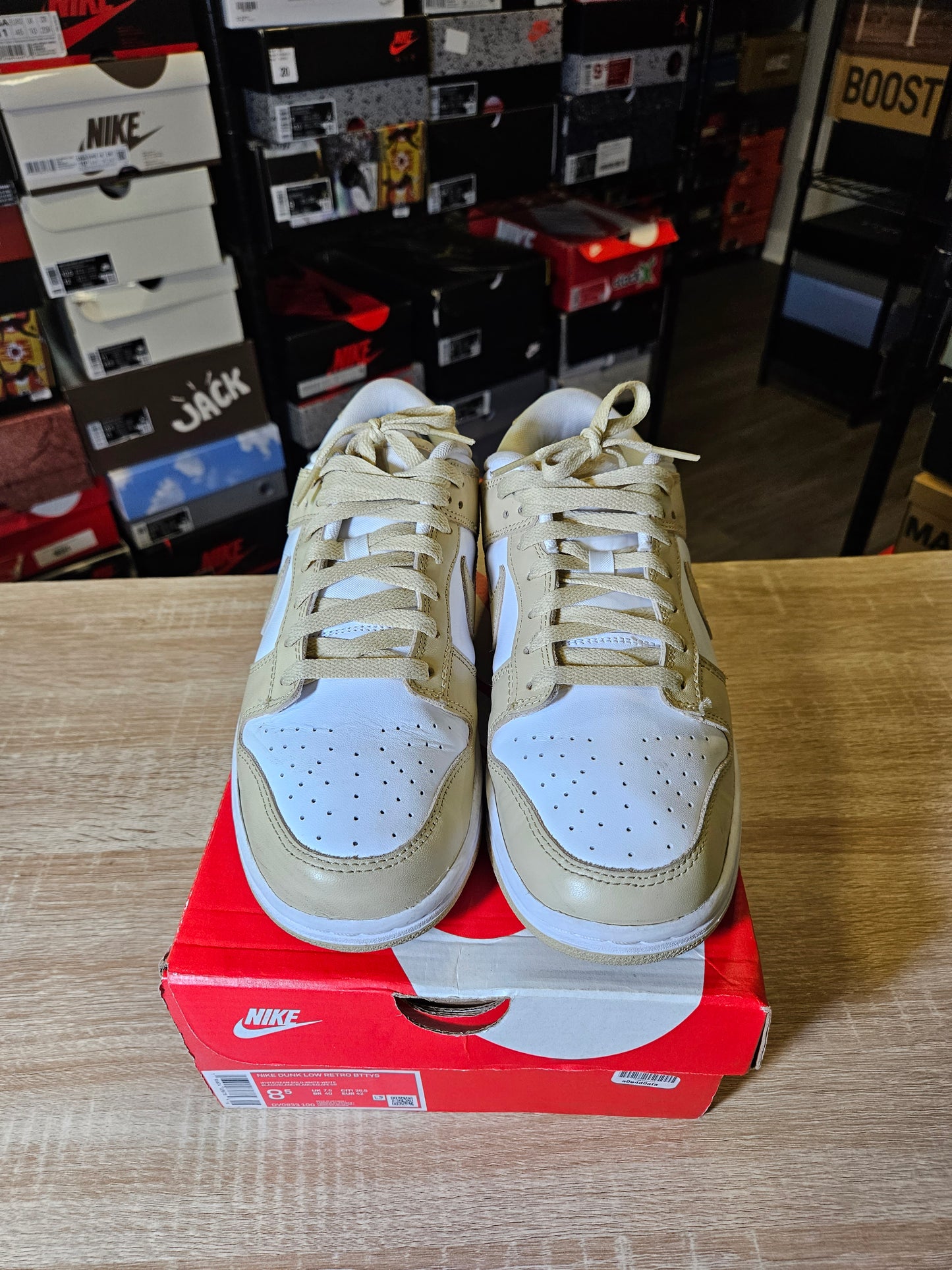 Size 8.5 - Dunk Low Team Gold
