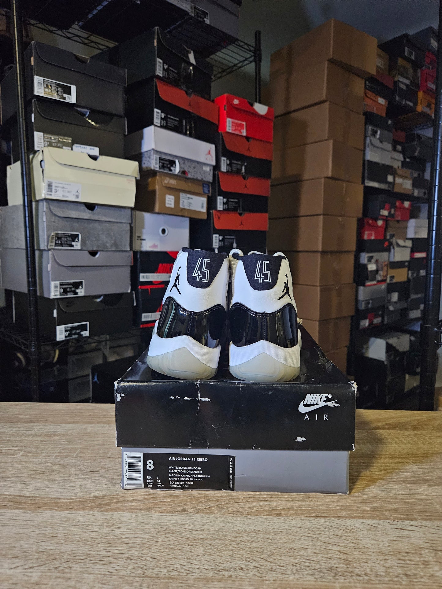 Size 8 - AJ 11 Retro High Concord