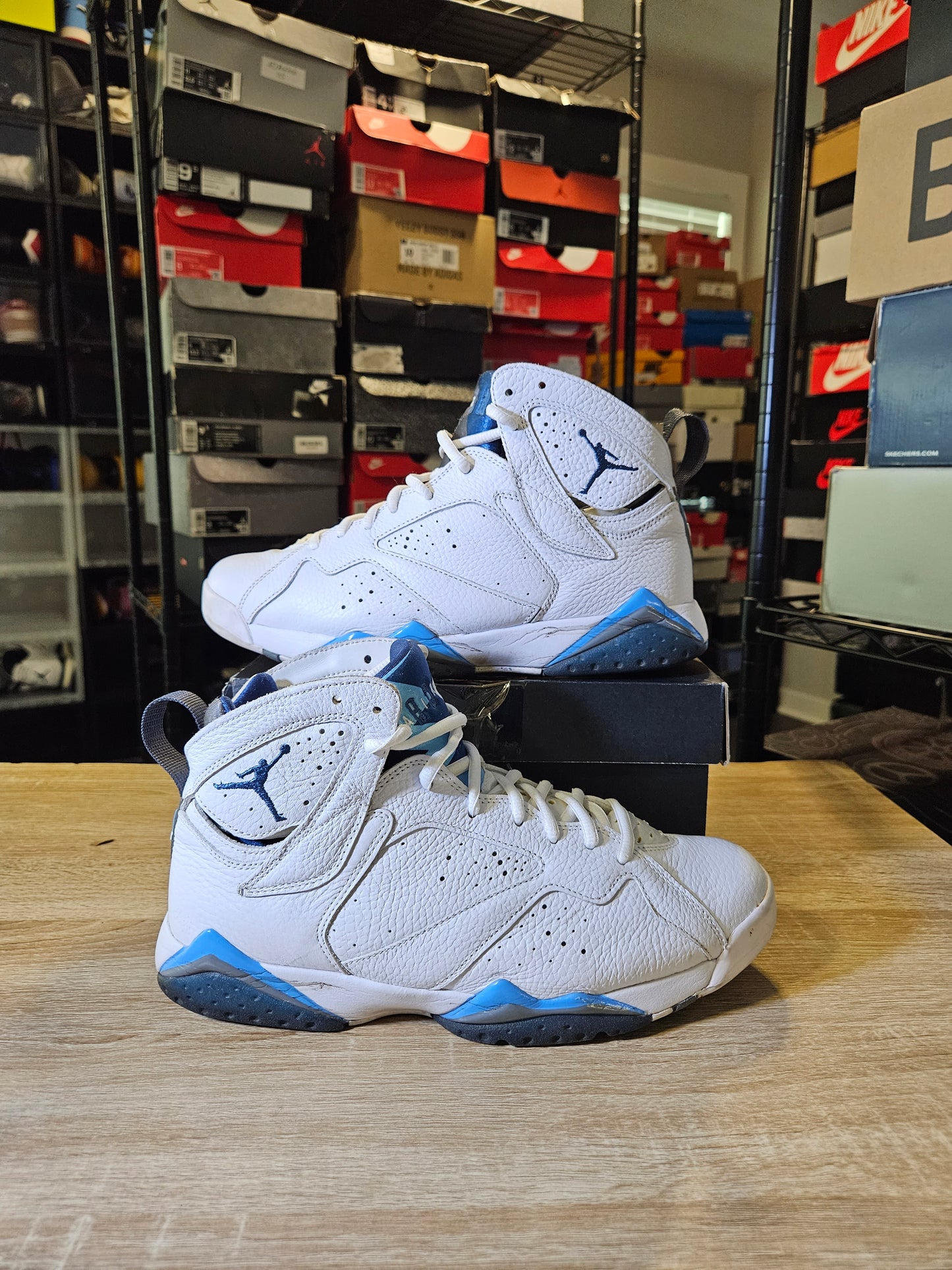 Size 8.5 - AJ 7 Retro 2015 French Blue