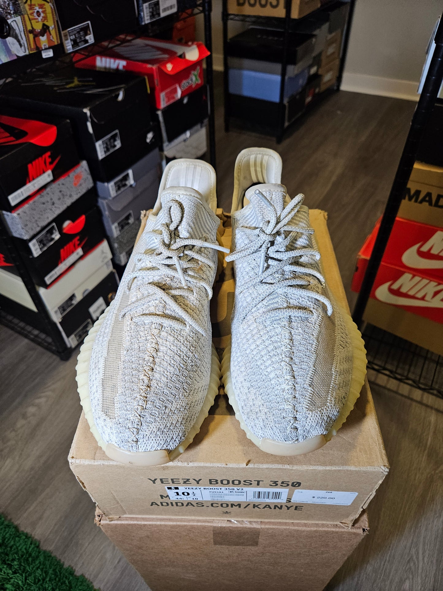 Size 10.5 - YZY 350 V2 Lundmark Reflective
