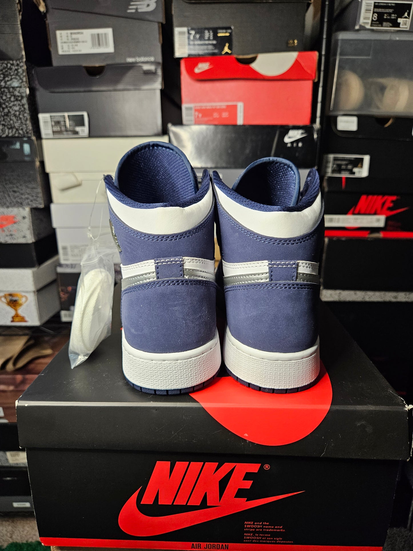 Size 6.5 - AJ 1 Retro High CO.JP Midnight Navy