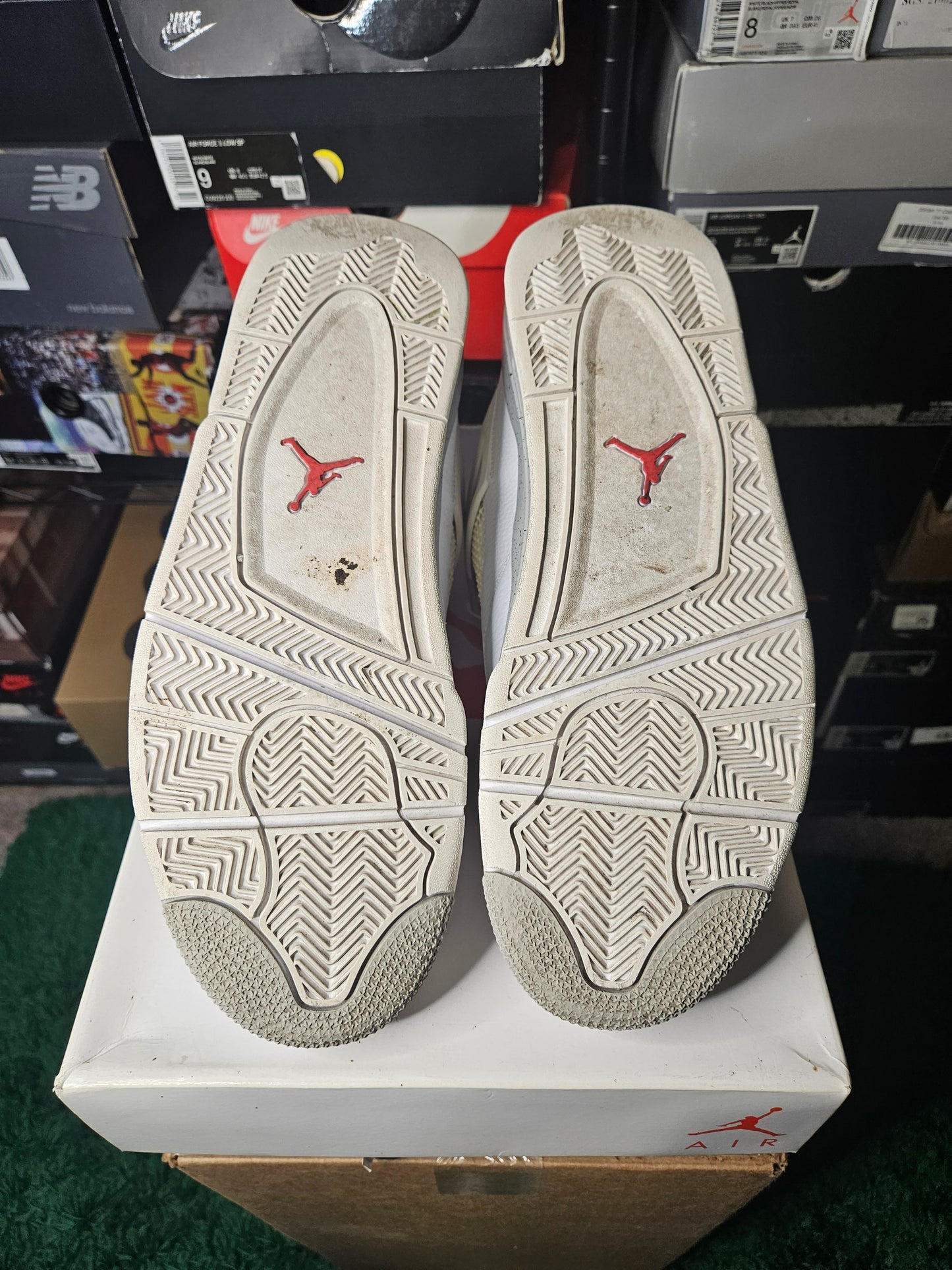 Size 11 - AJ 4 Retro Mid White Oreo