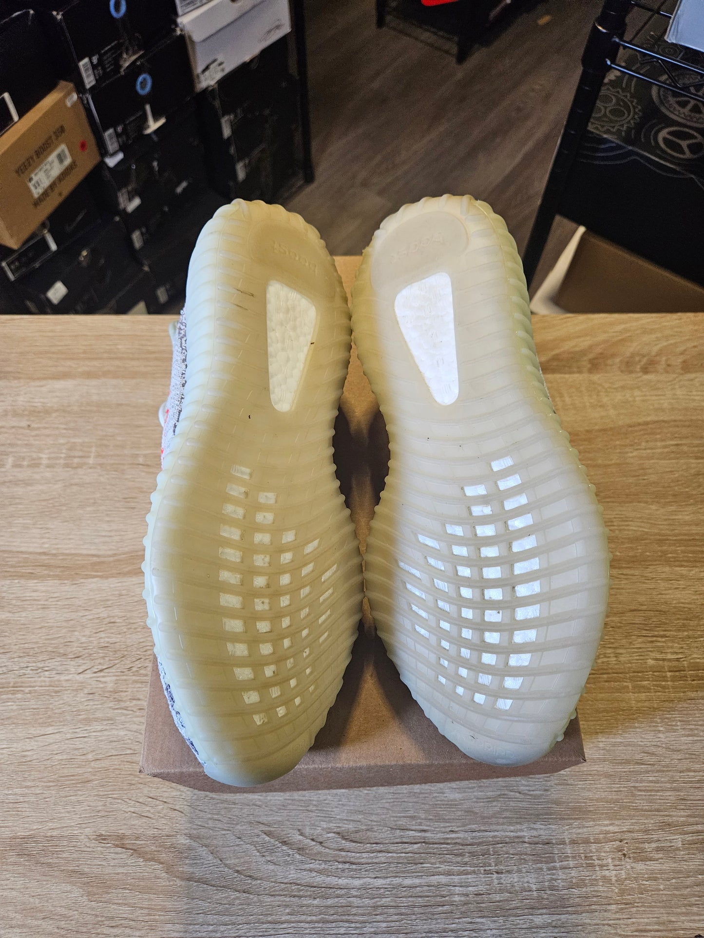 Size 9.5 - YZY Boost 350 V2 Low Blue Tint