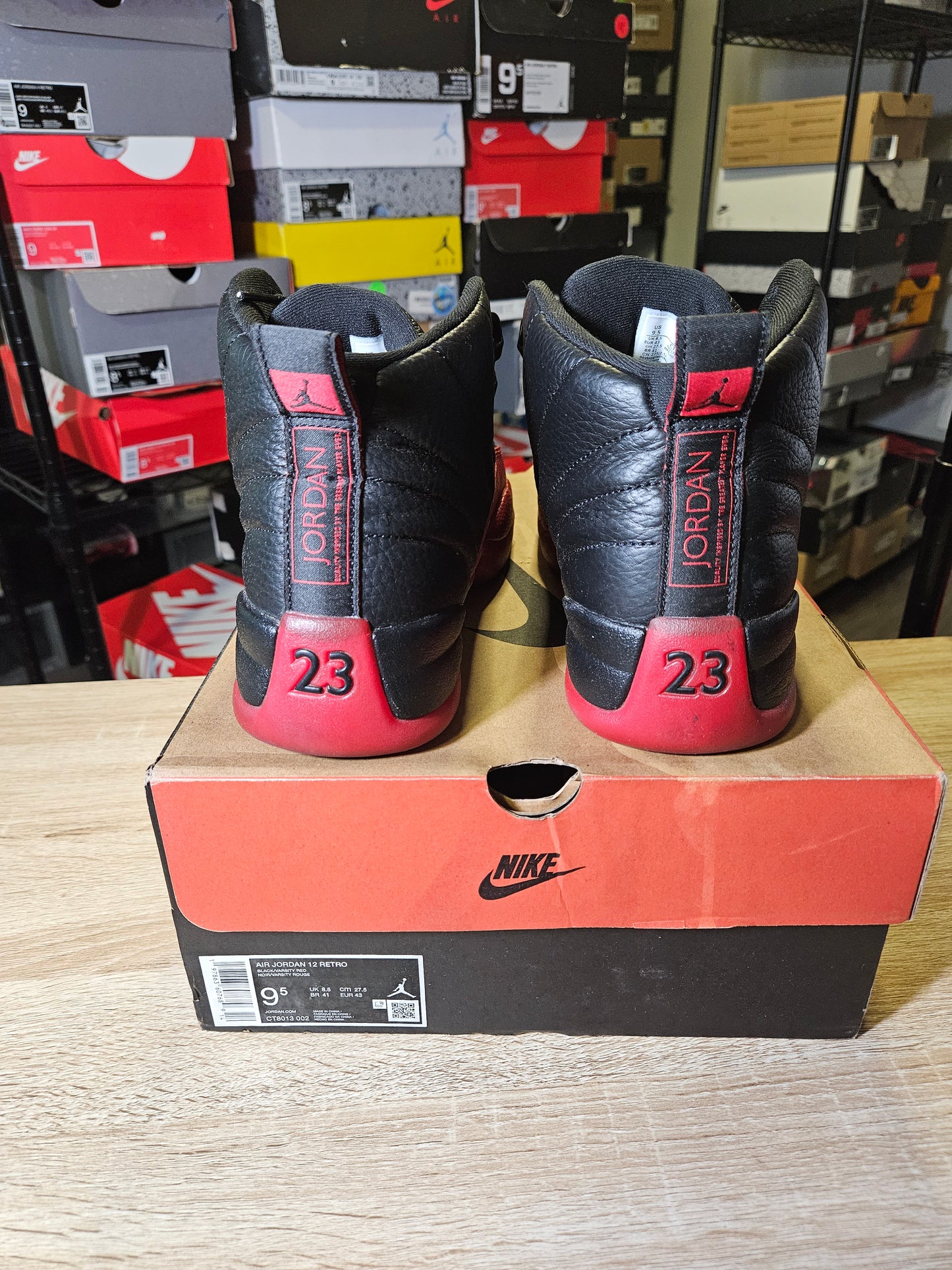 Size 8.5 - AJ 12 Retro 2025 Flu Game
