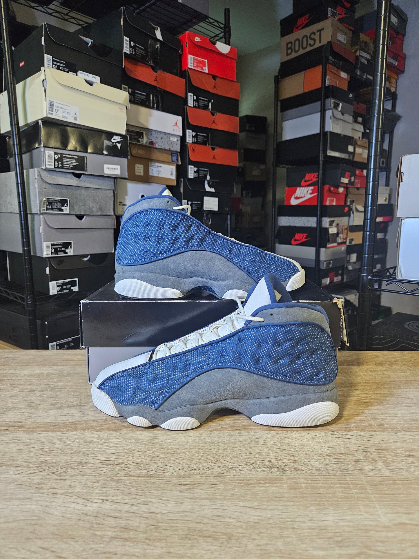 Size 10.5 - AJ 13 Retro Mid Flint