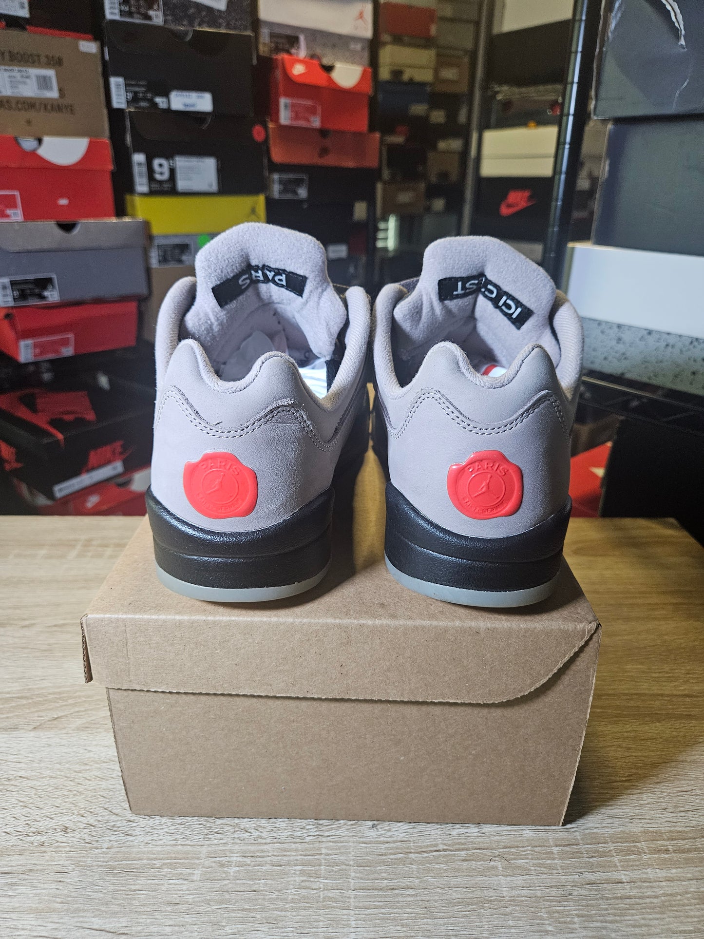 Size 10 - Paris Saint-Germain x AJ 5 Retro Low Paname