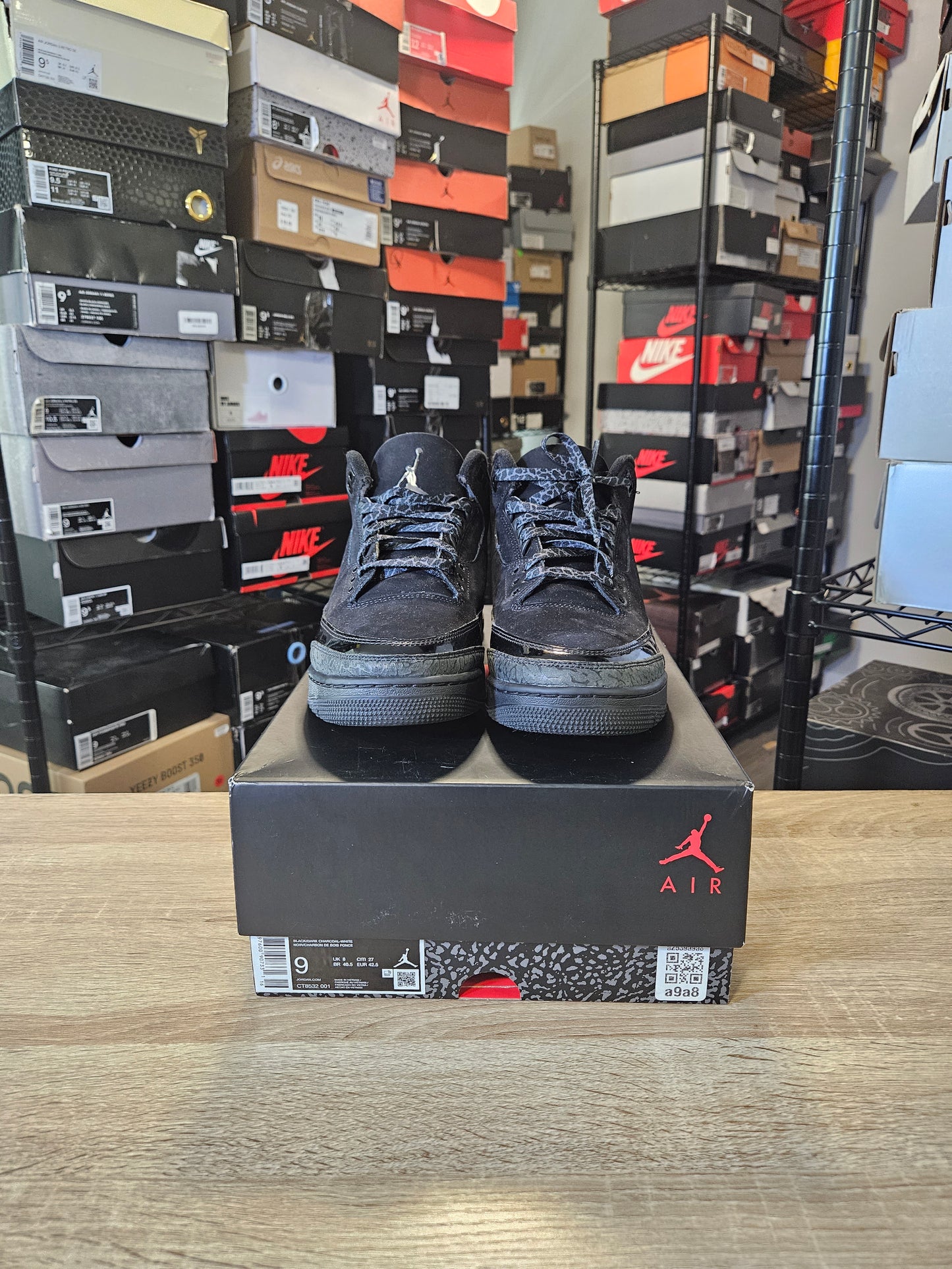 Size 9 - AJ 3 Retro 2025 Black Cat