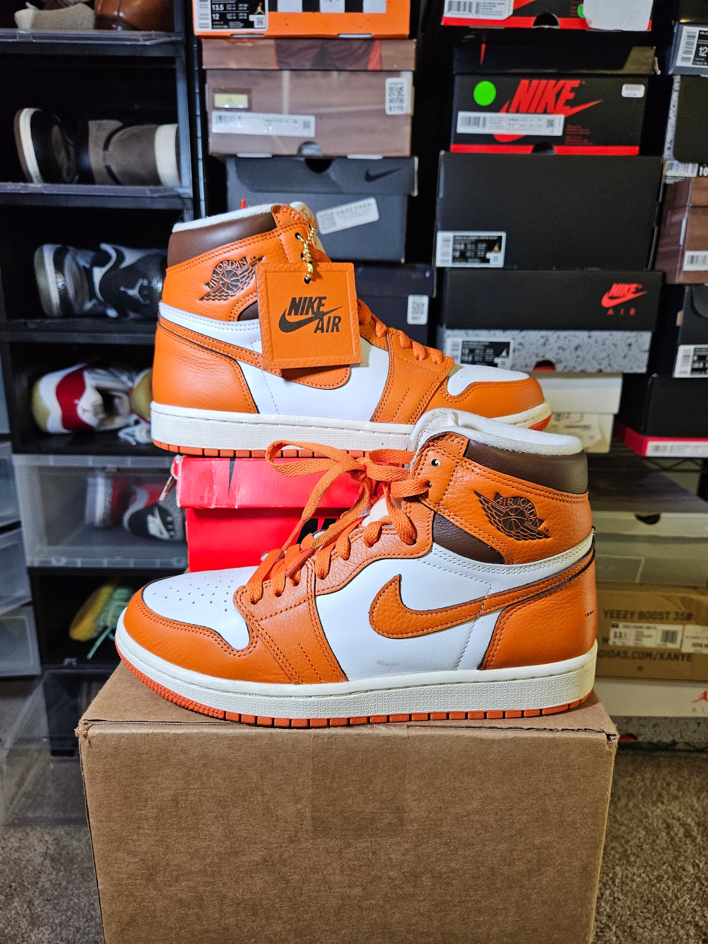 Size 9W/7.5M - AJ 1 Retro High OG Starfish