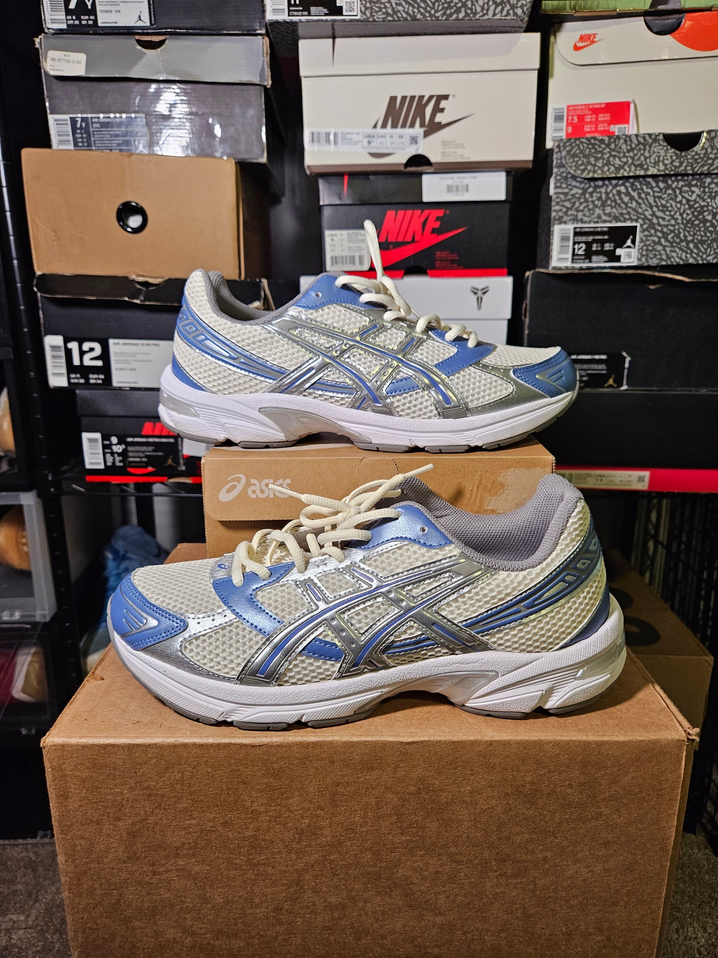 Size 10 - ASICS Gel 1130 Cream Blueberry