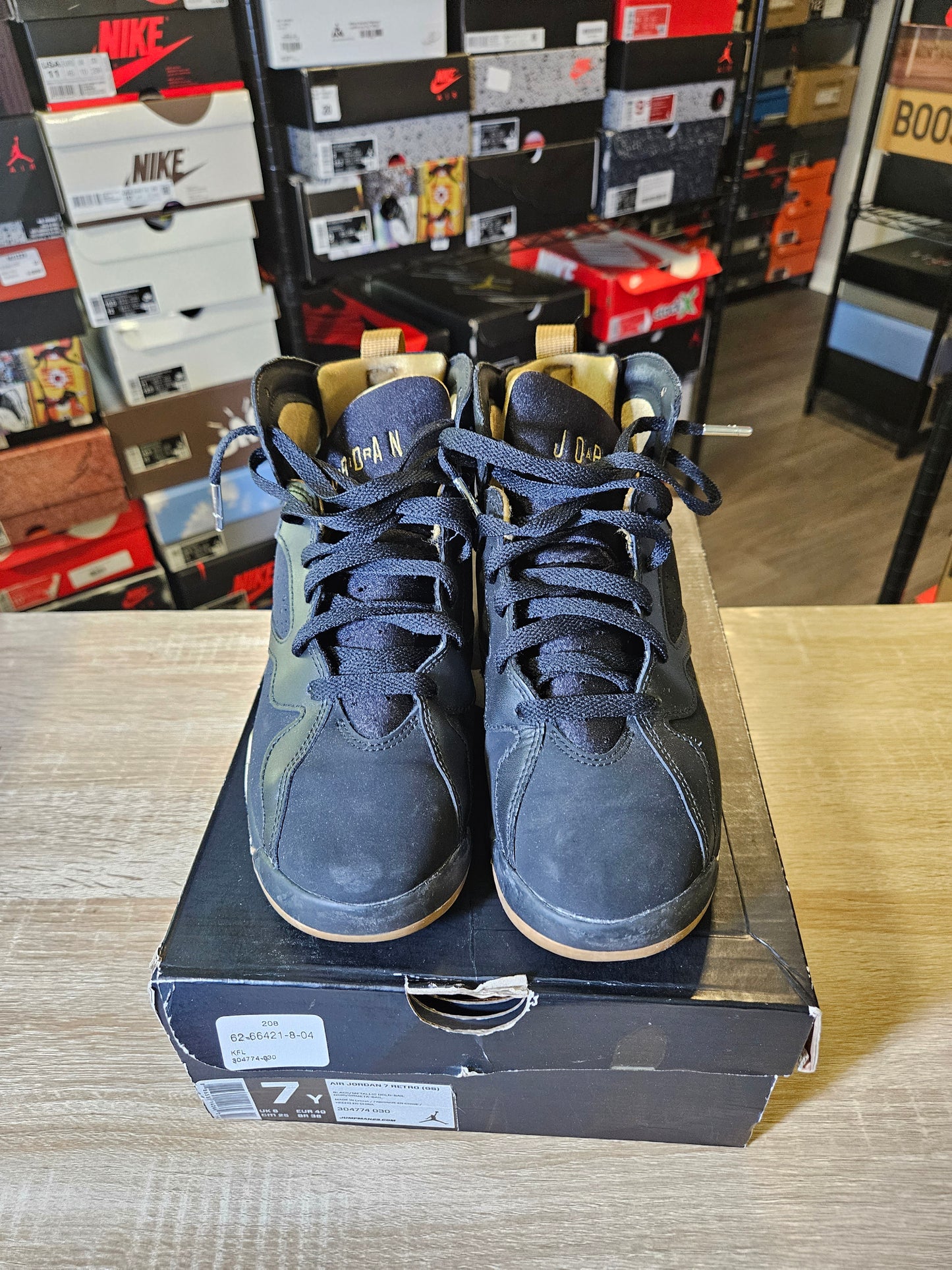 Size 7 - AJ 7 Retro Golden Moments