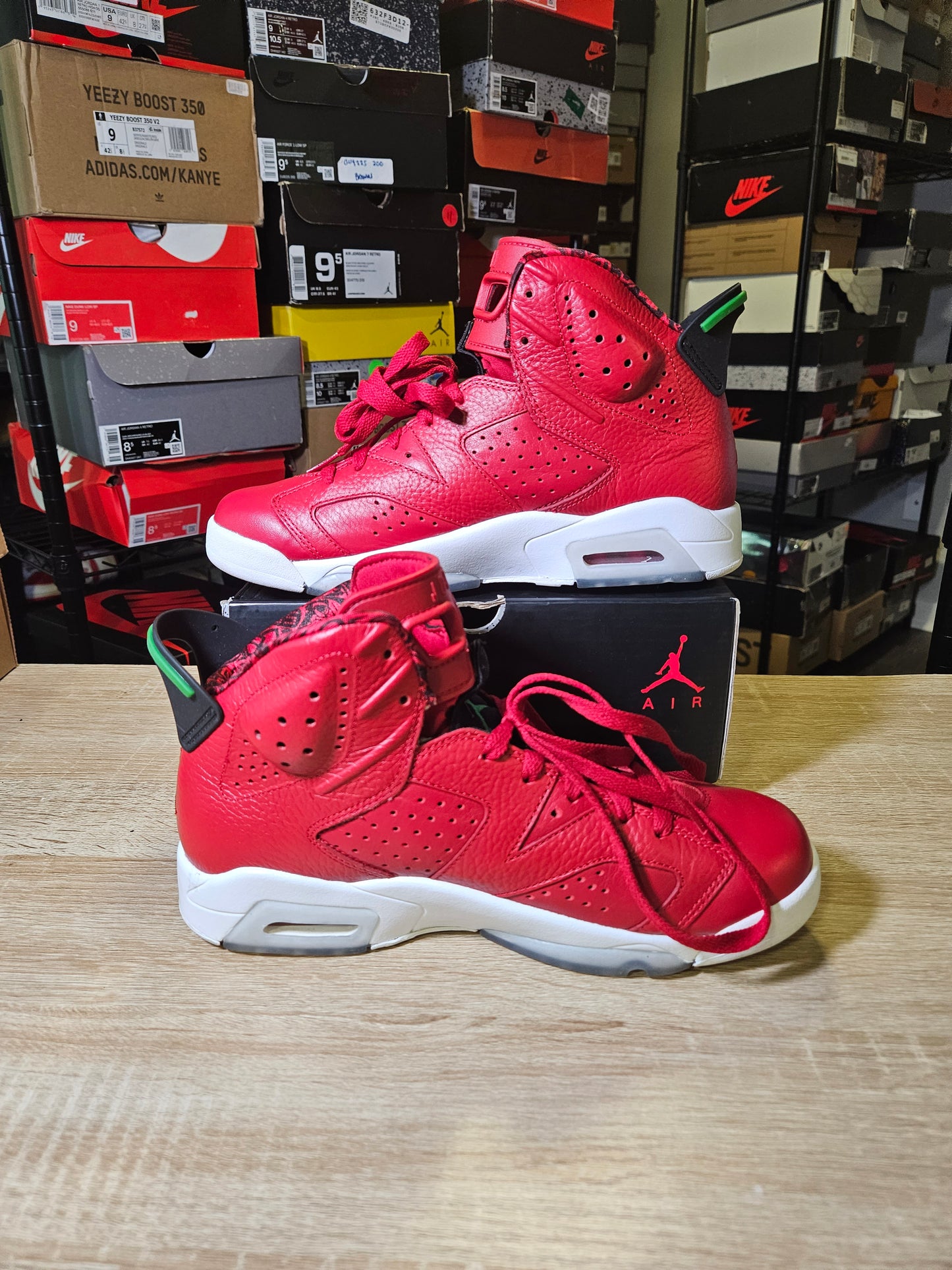 Size 8 - AJ 6 Spizike History of Jordan