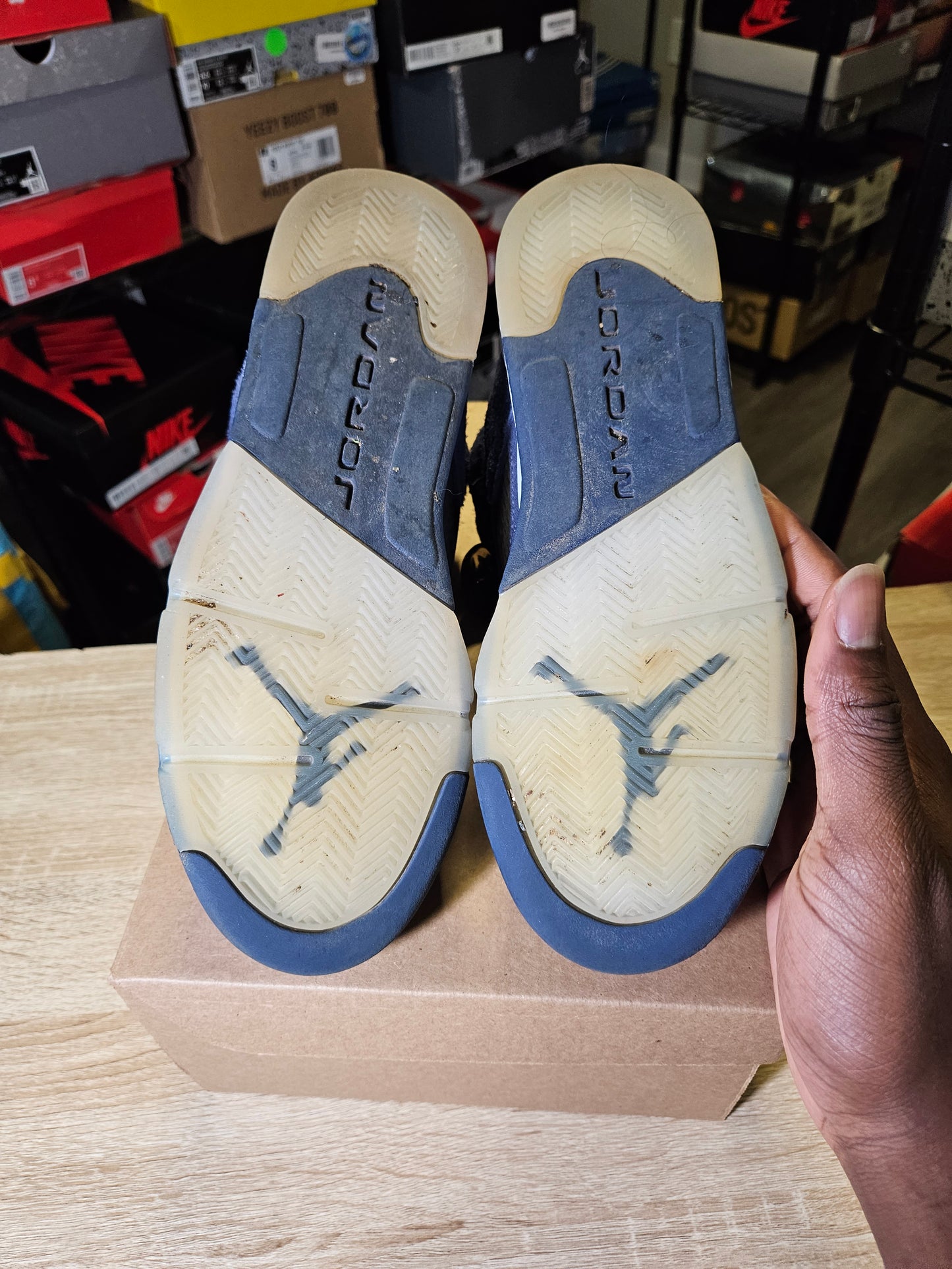 Size 6.5 - AJ 5 Retro SE Midnight Navy