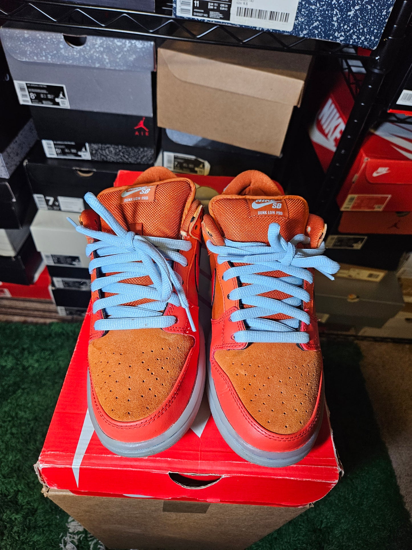 Size 9 - Dunk Pro SB Low Fire & Ice