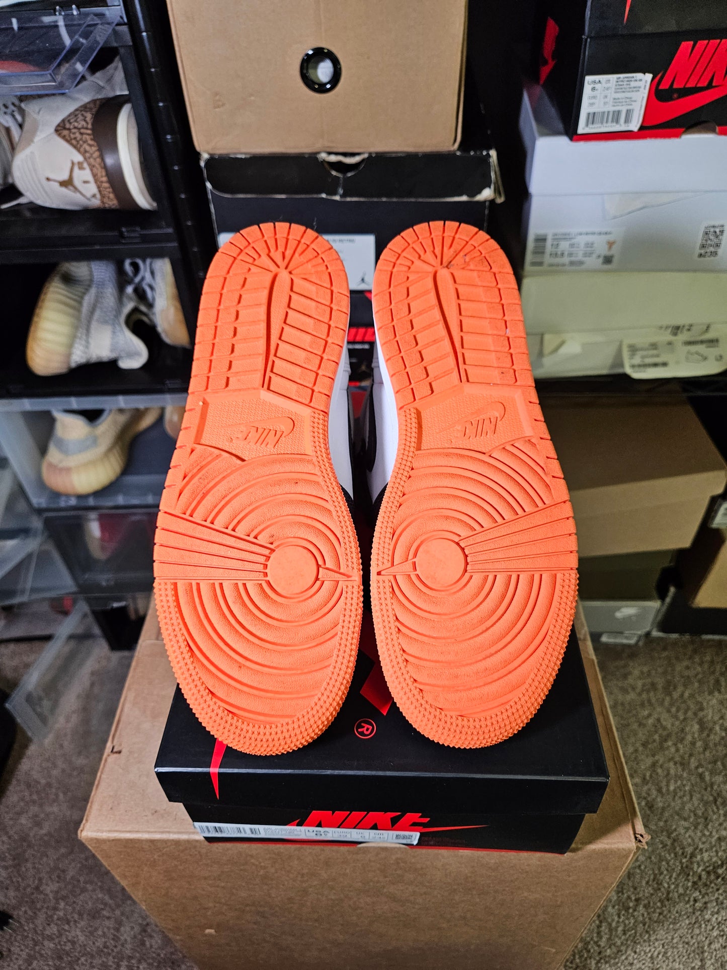 Size 6.5 - AJ 1 Retro High Electro Orange