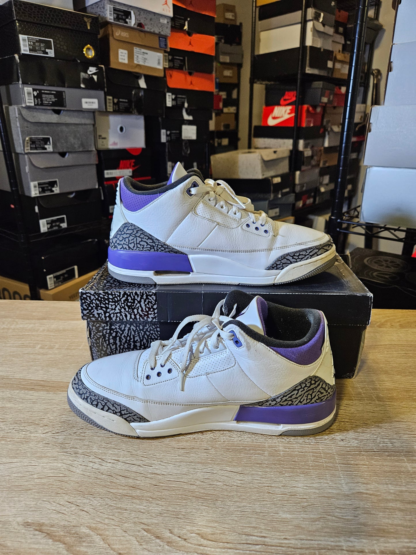 Size 13 - AJ 3 Retro Mid Dark Iris