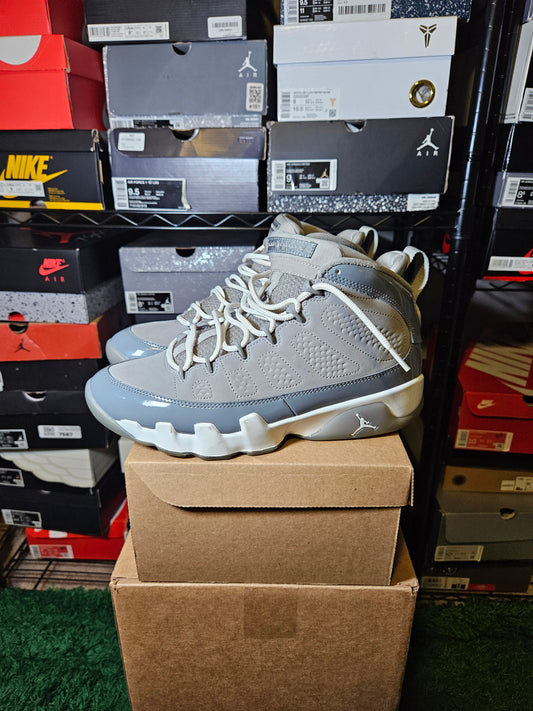 Size 9.5 - AJ 9 Retro 2025 Cool Grey