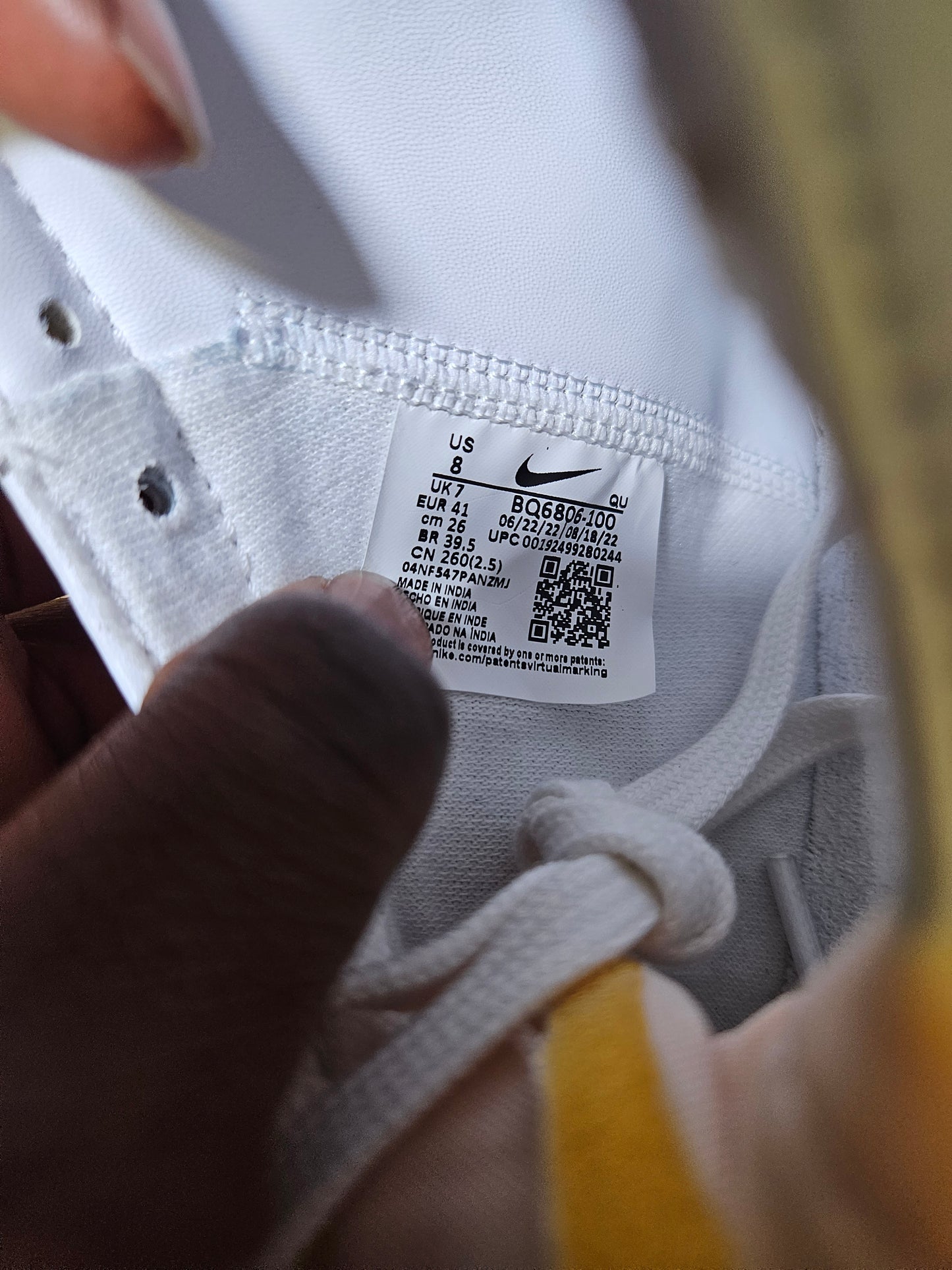Size 8 - Nike Blazer Mid 77 Vintage White Black 2019