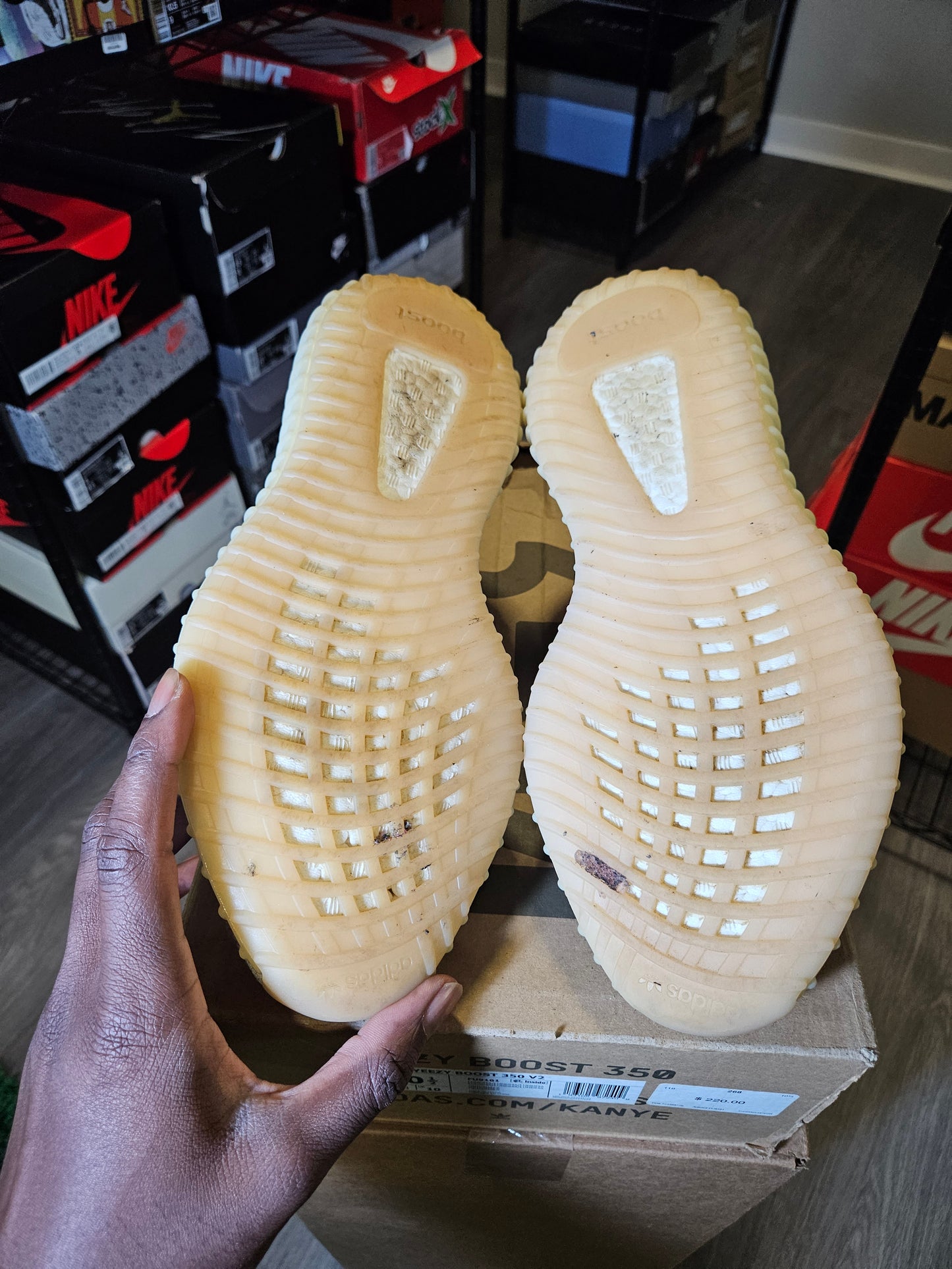 Size 10.5 - YZY 350 V2 Lundmark Reflective