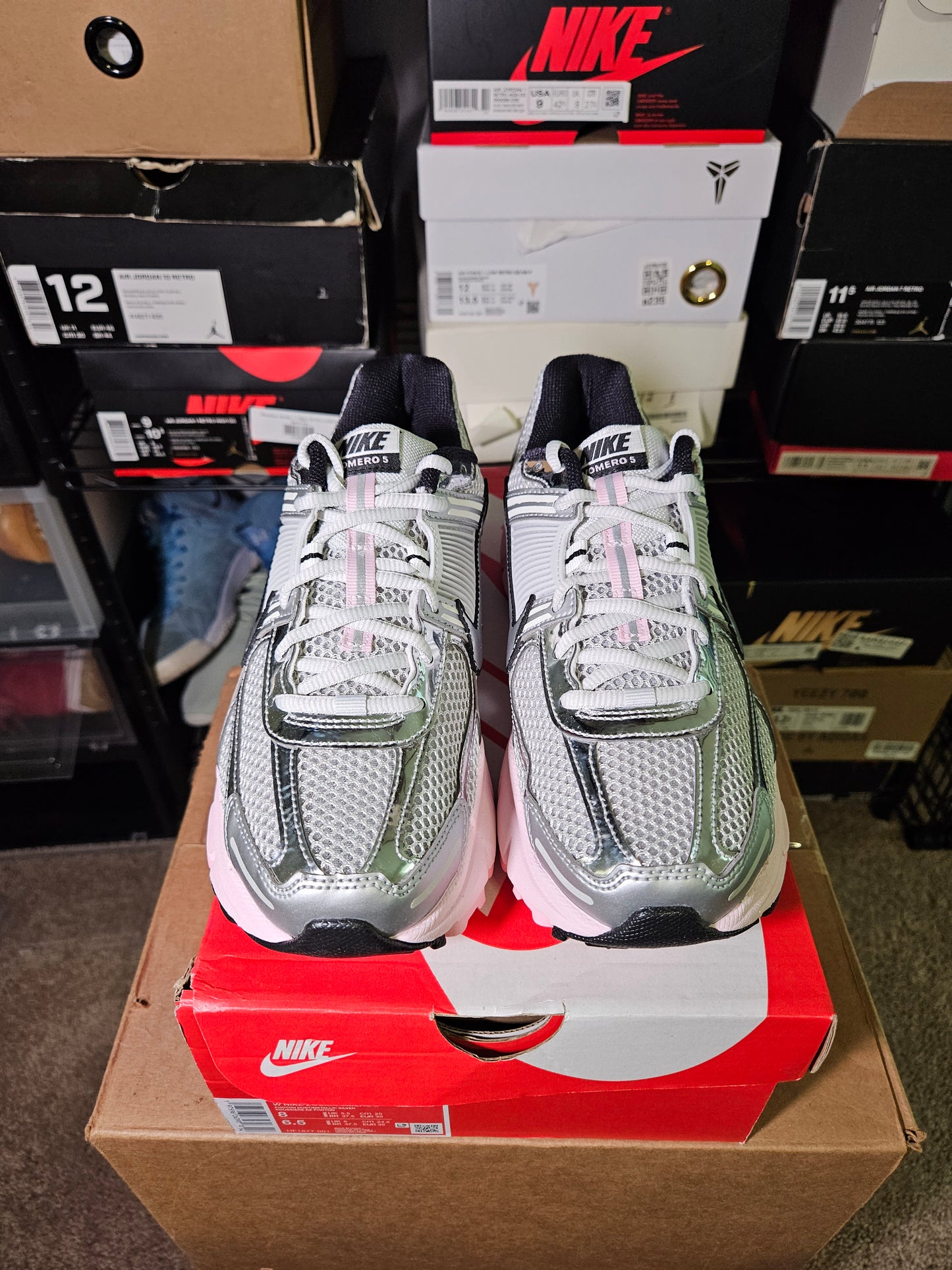 Size 8W/6.5M - Air Zoom Vomero 5 Photon Dust Pink Foam