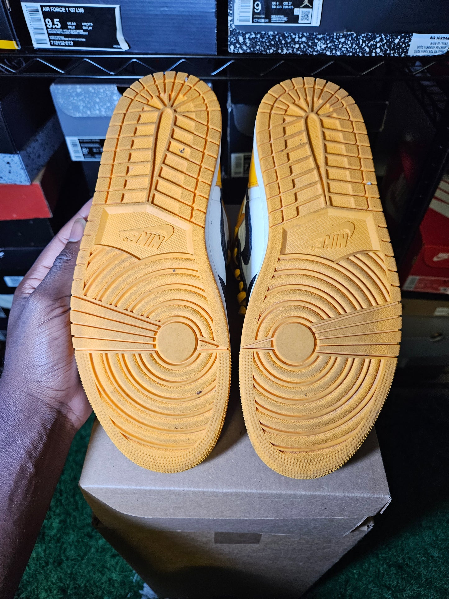Size 11 - Jordan 1 Retro OG High Yellow Toe