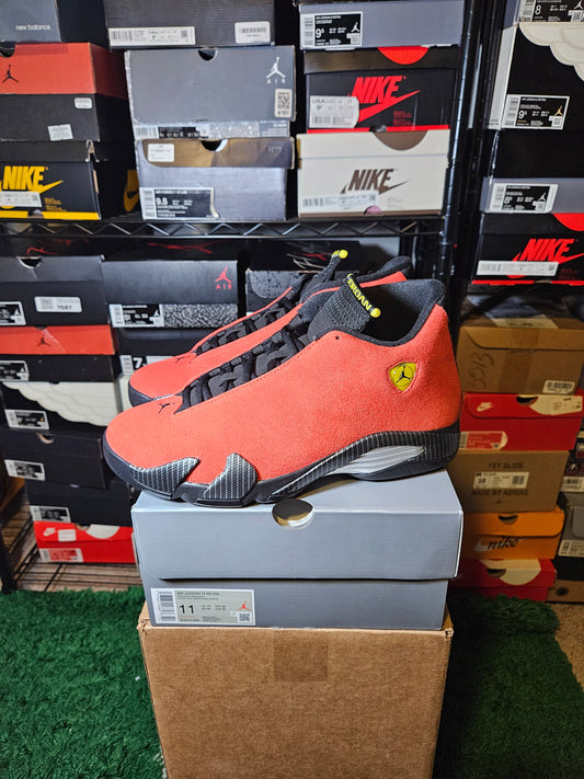 Size 11 - AJ 14 Retro 2025 Ferrari