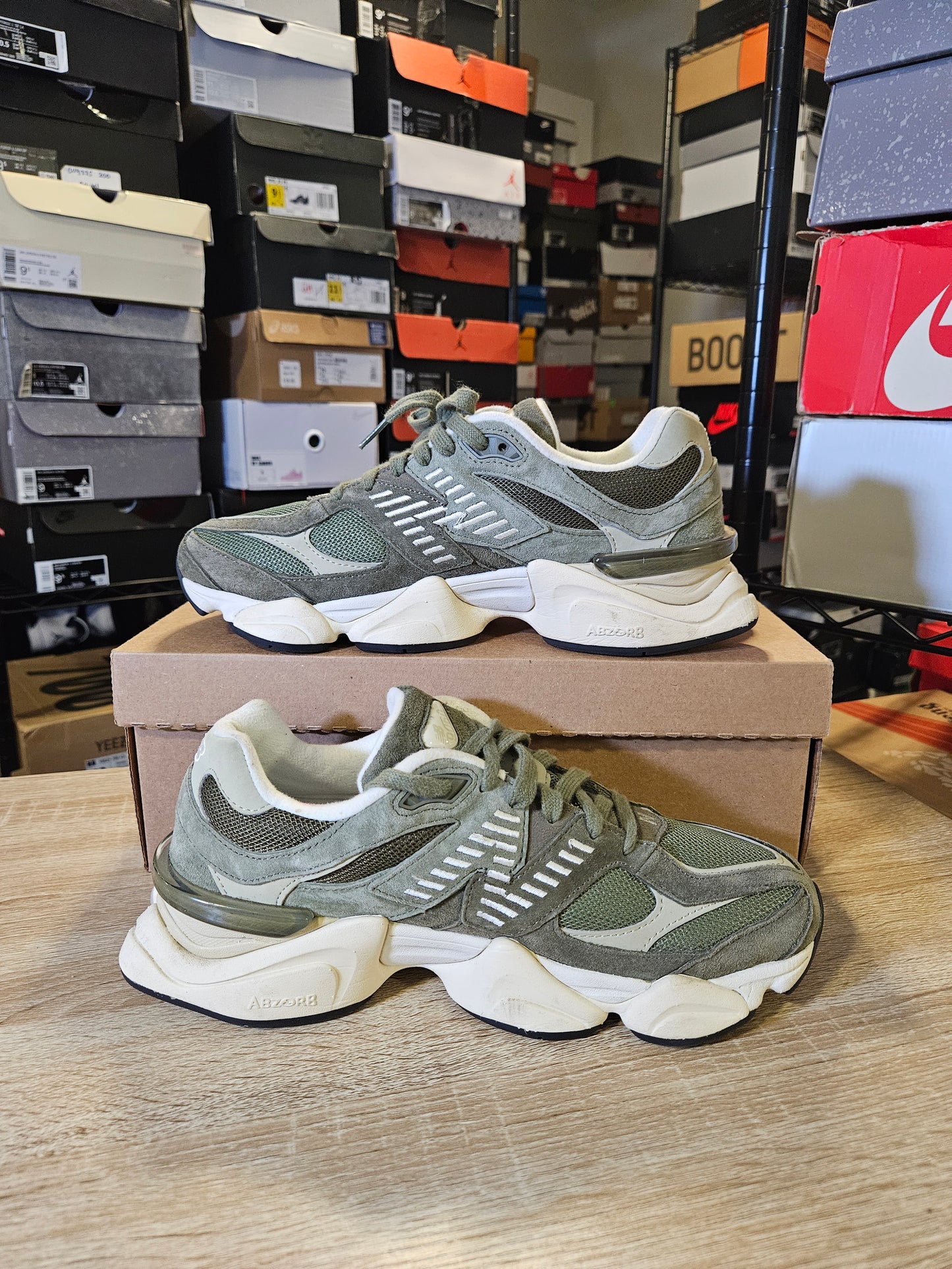Size 8.5 - NB 9060 JD Exclusive Dark Army