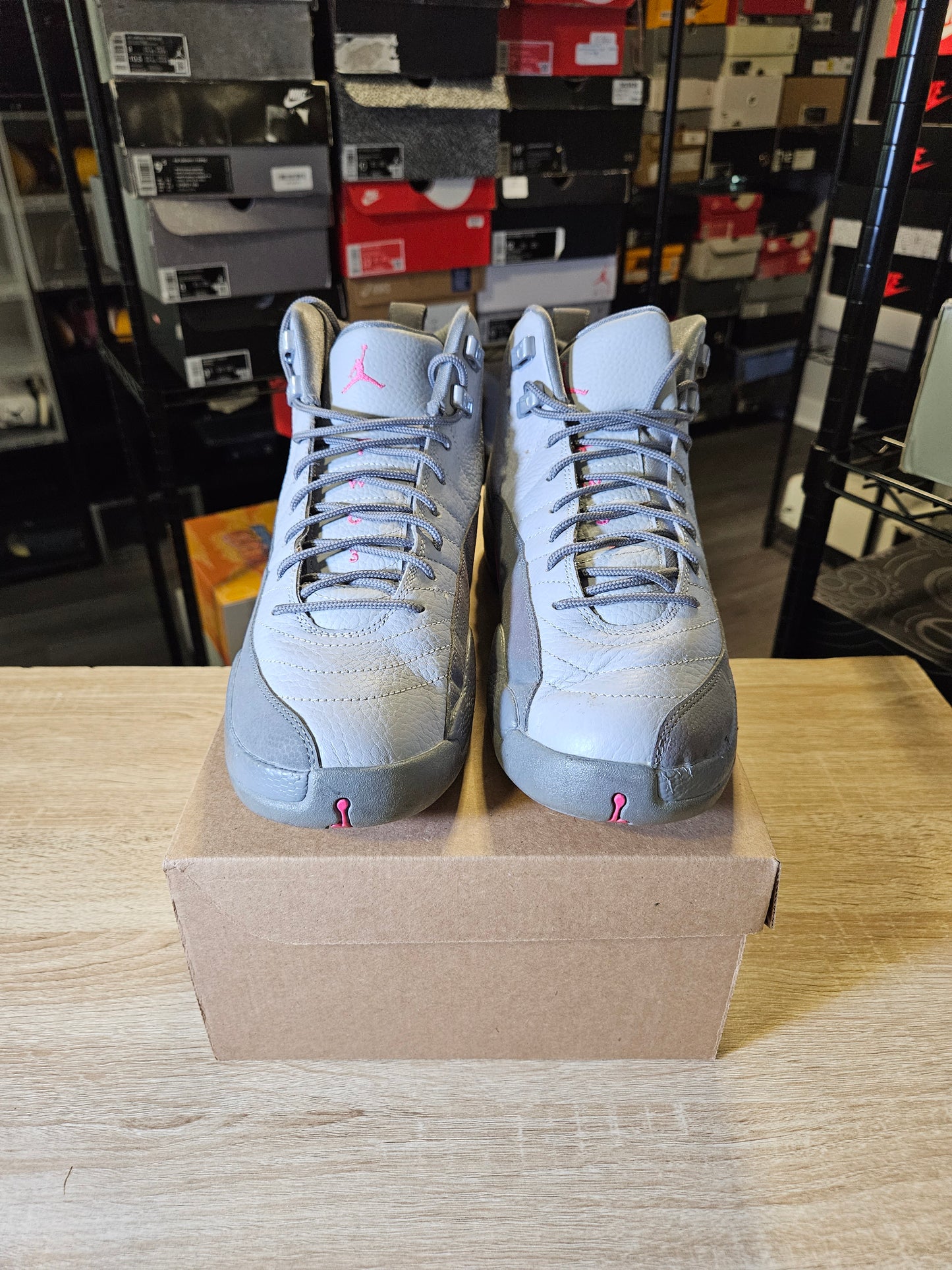 Size 9.5 - AJ 12 Retro Mid Vivid Pink 2016