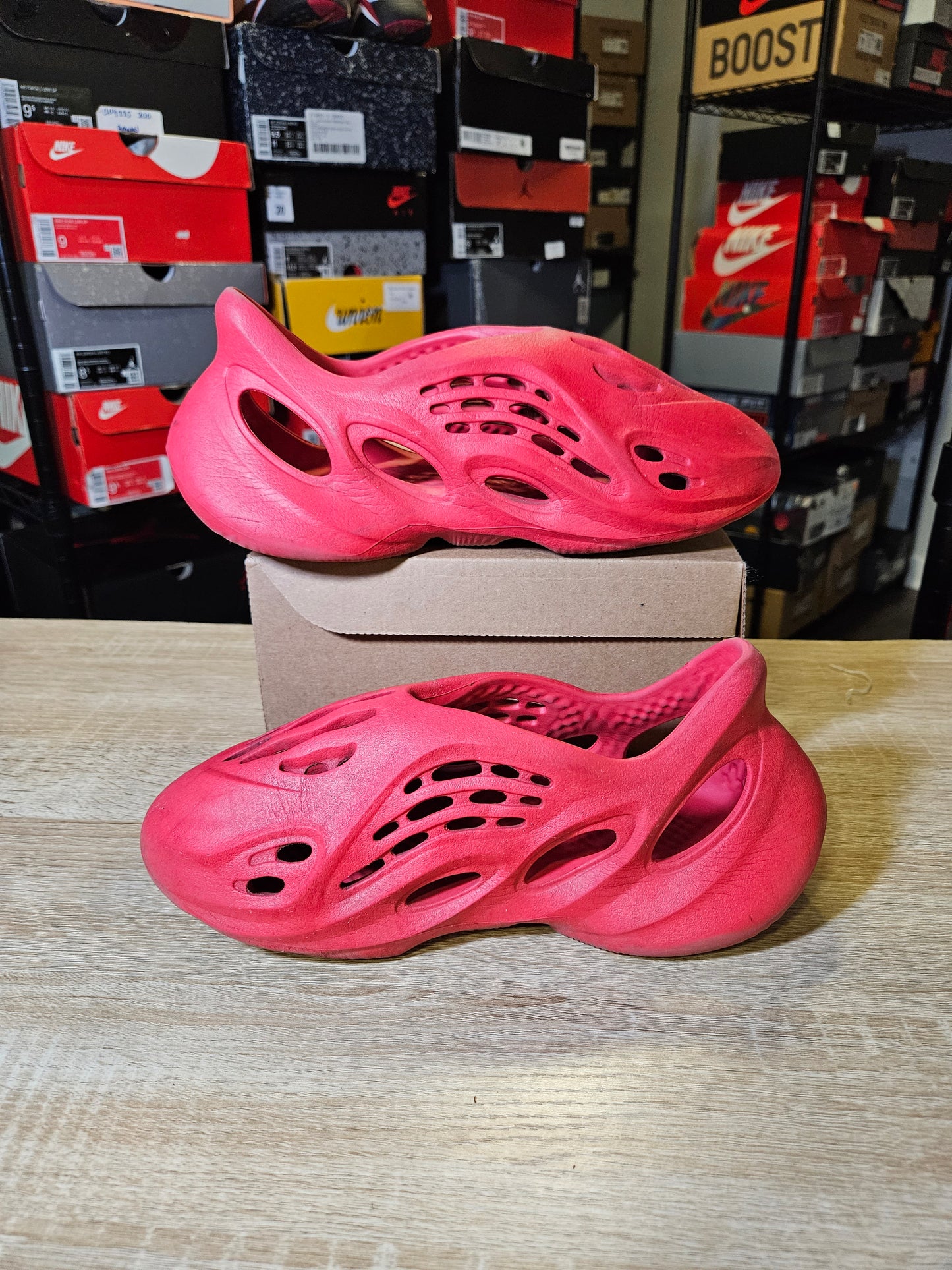 Size 7 - adidas Yeezy Foam Runner Vermillion