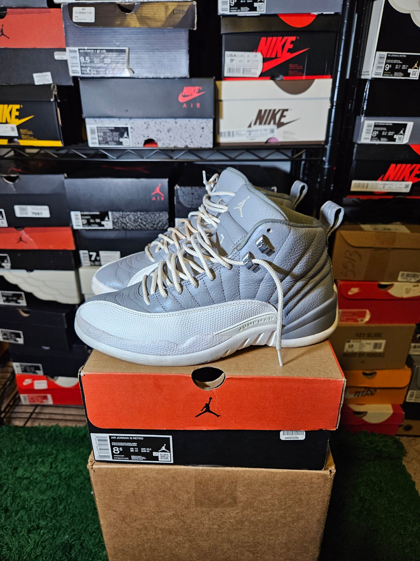 Size 8.5 - Jordan 12 Stealth 2022
