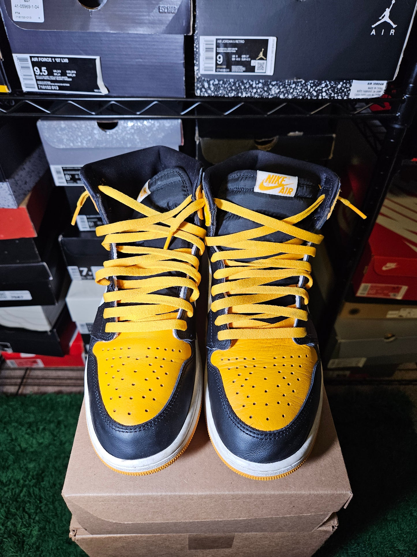 Size 11 - Jordan 1 Retro OG High Yellow Toe