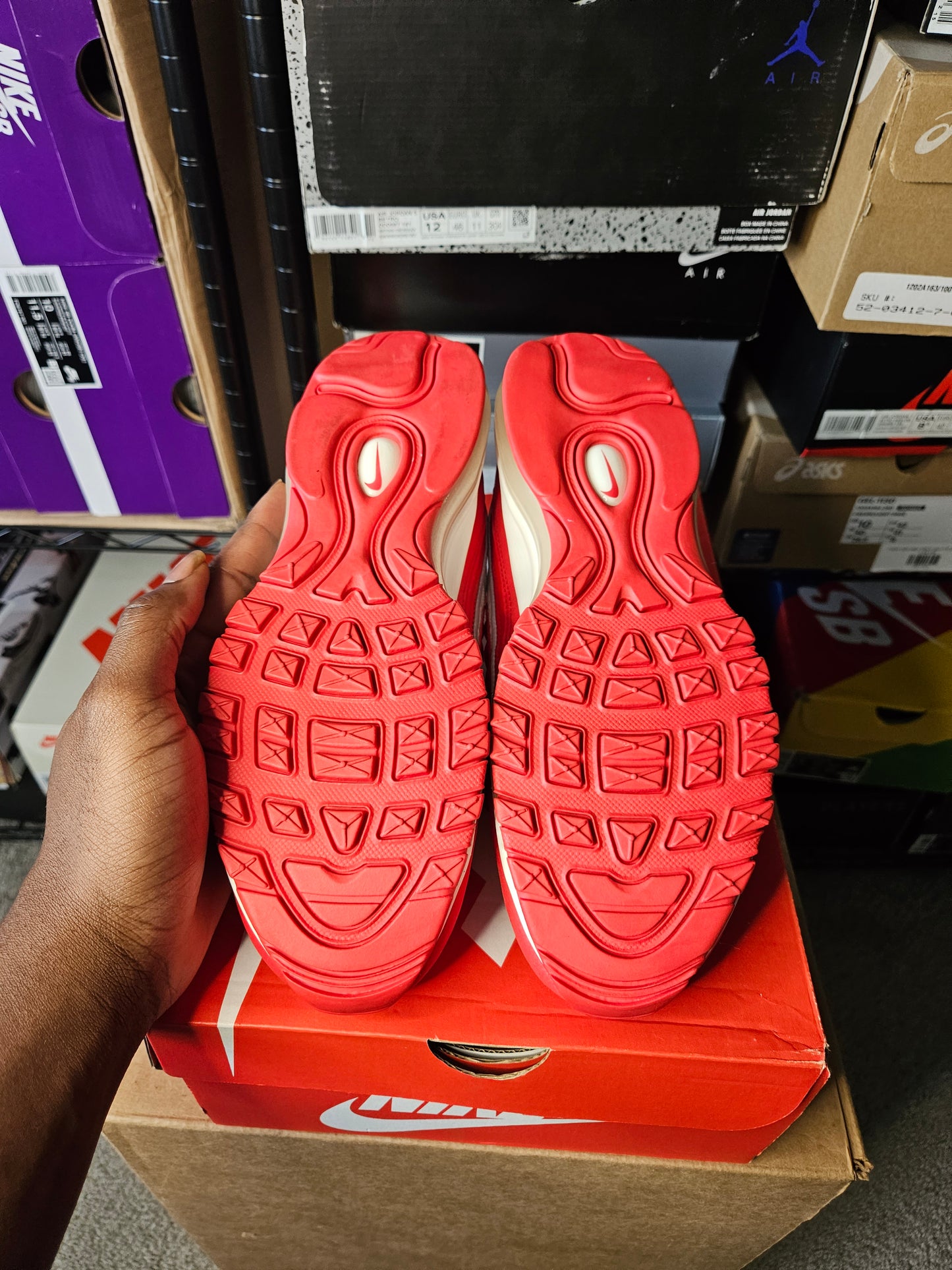 Size 7 - Air Max 98 Low University Red