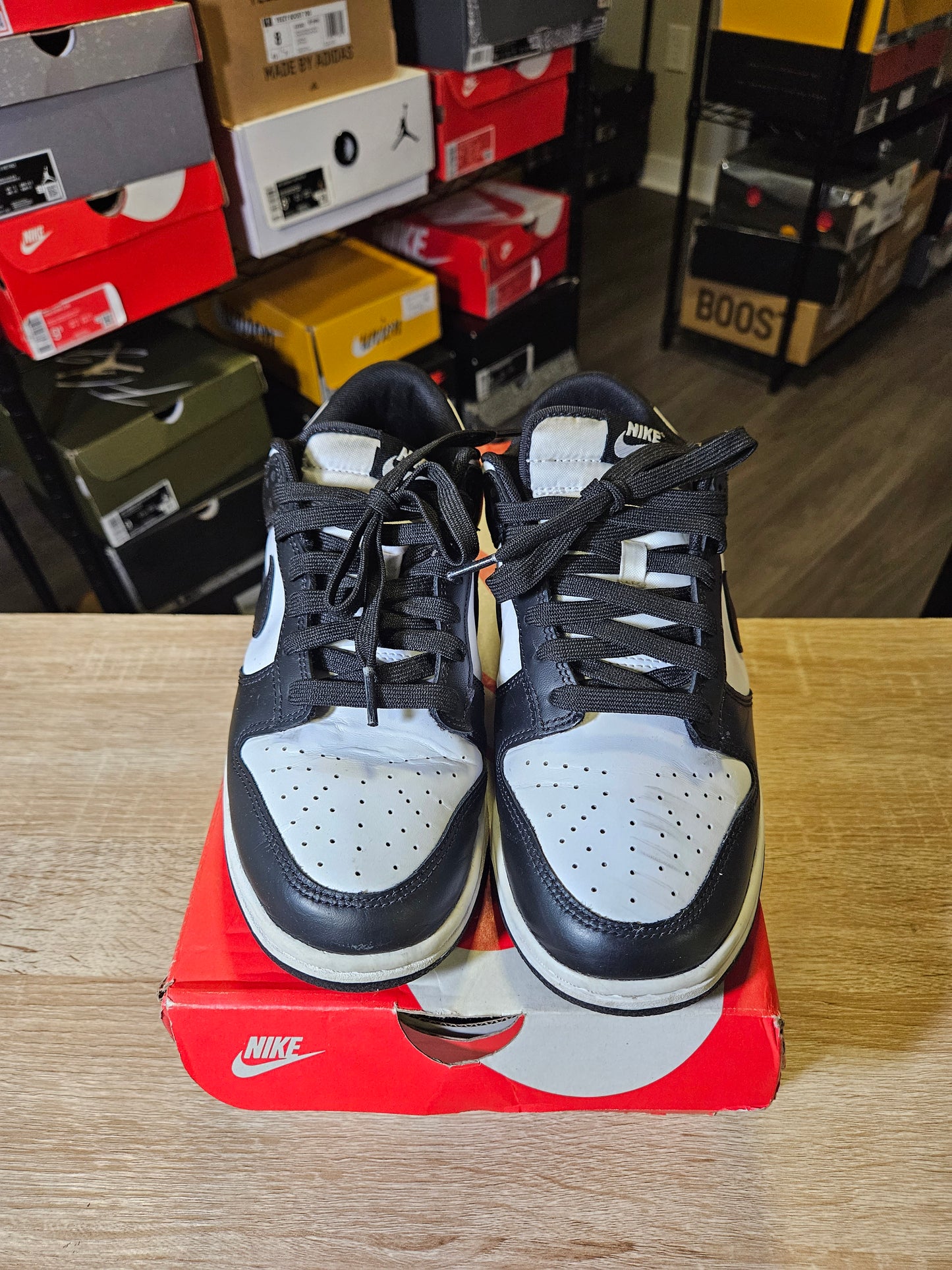 Size 8 - Dunk Low Black White