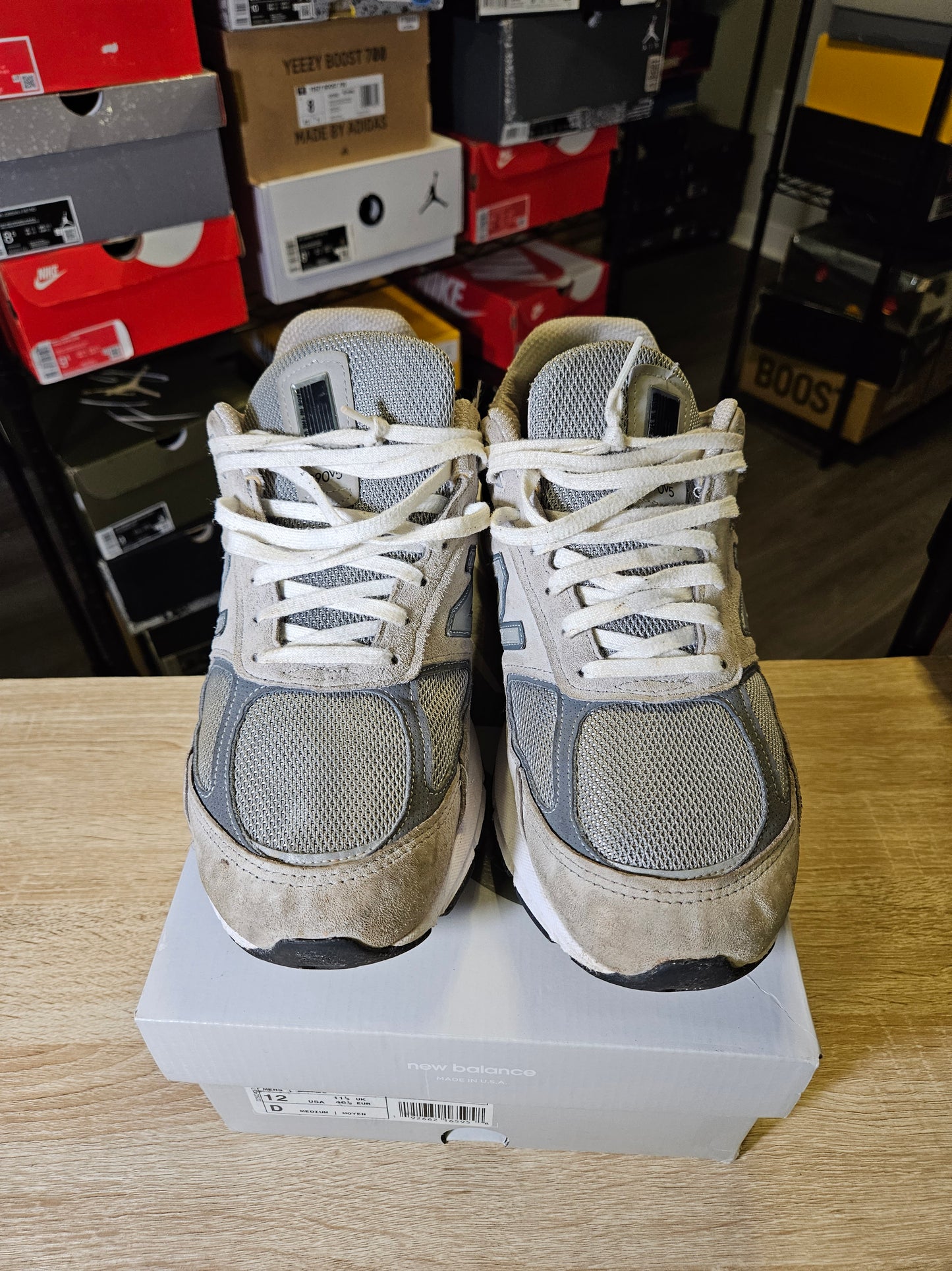 Size 12 - NB 990v5 Made in USA Low Castlerock