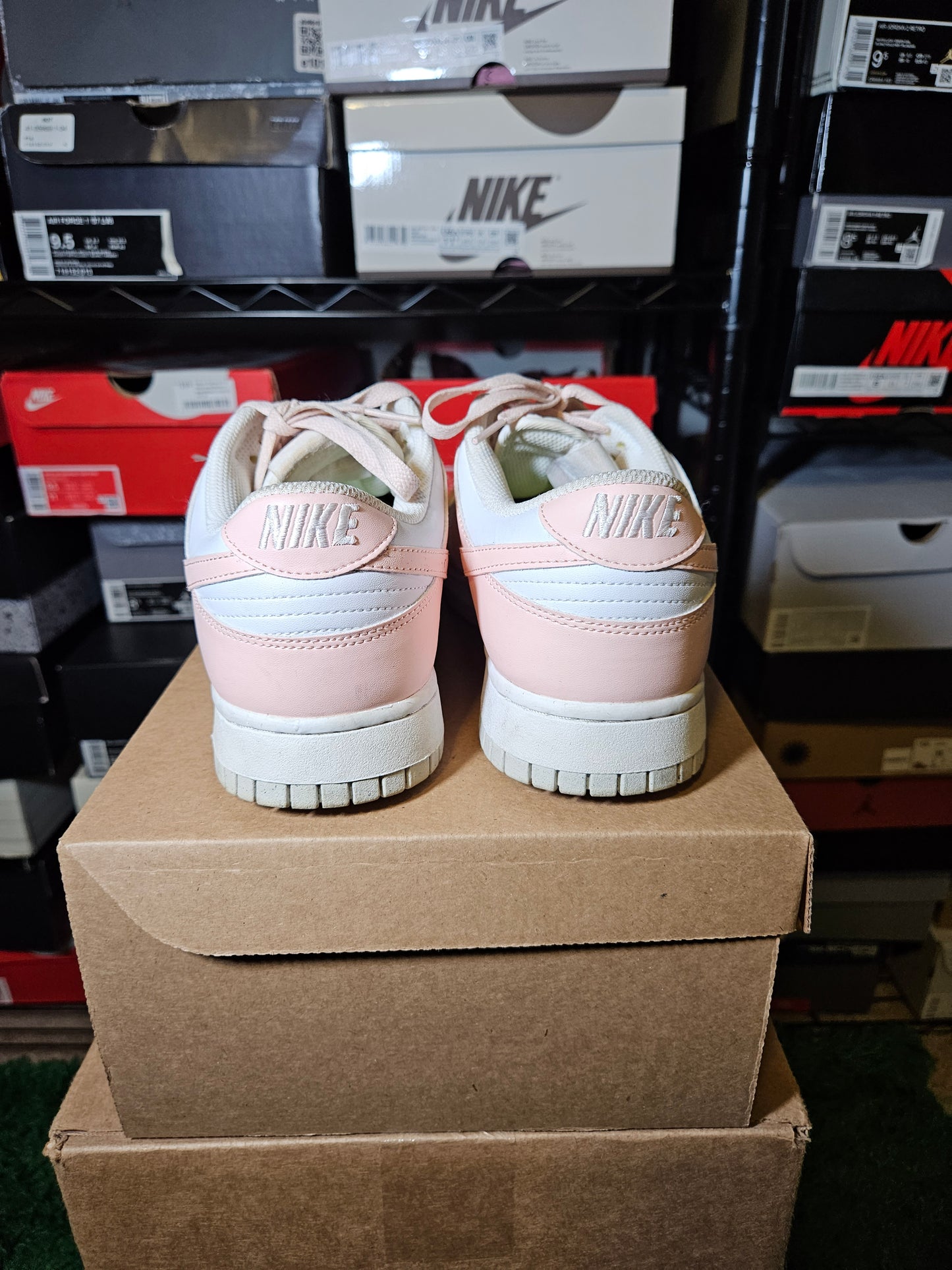 Size 10.5W/9M - Dunk Next Nature Low Pale Coral
