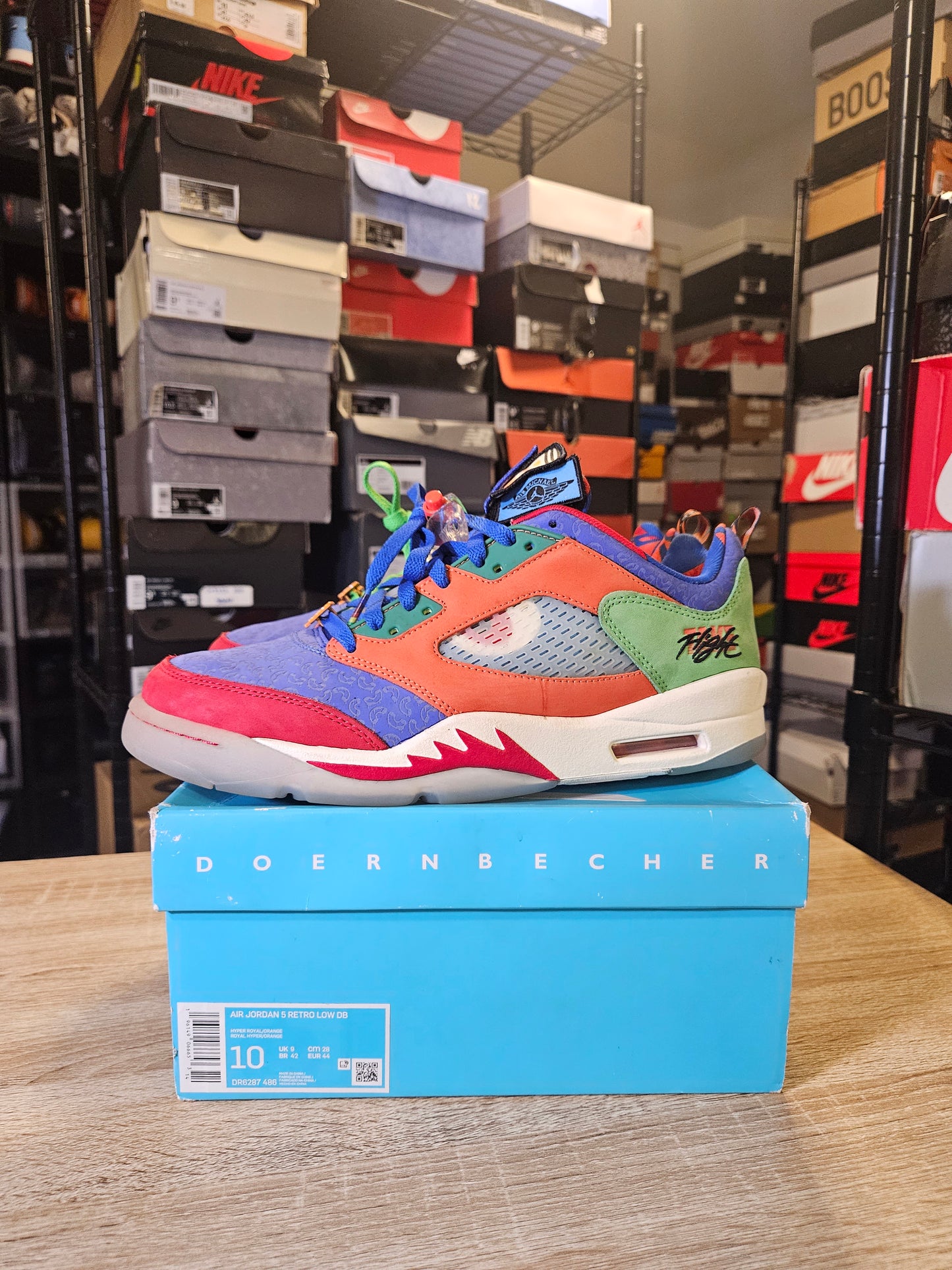 Size 10 - AJ 5 Retro Low Doernbecher 2022