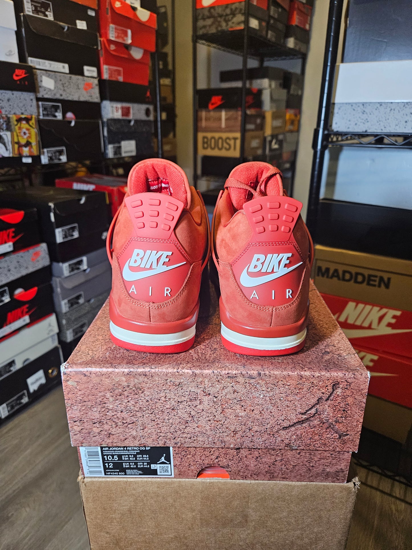 Size 10.5 - Nigel Sylvester x AJ 4 Retro OG SP Brick By Brick