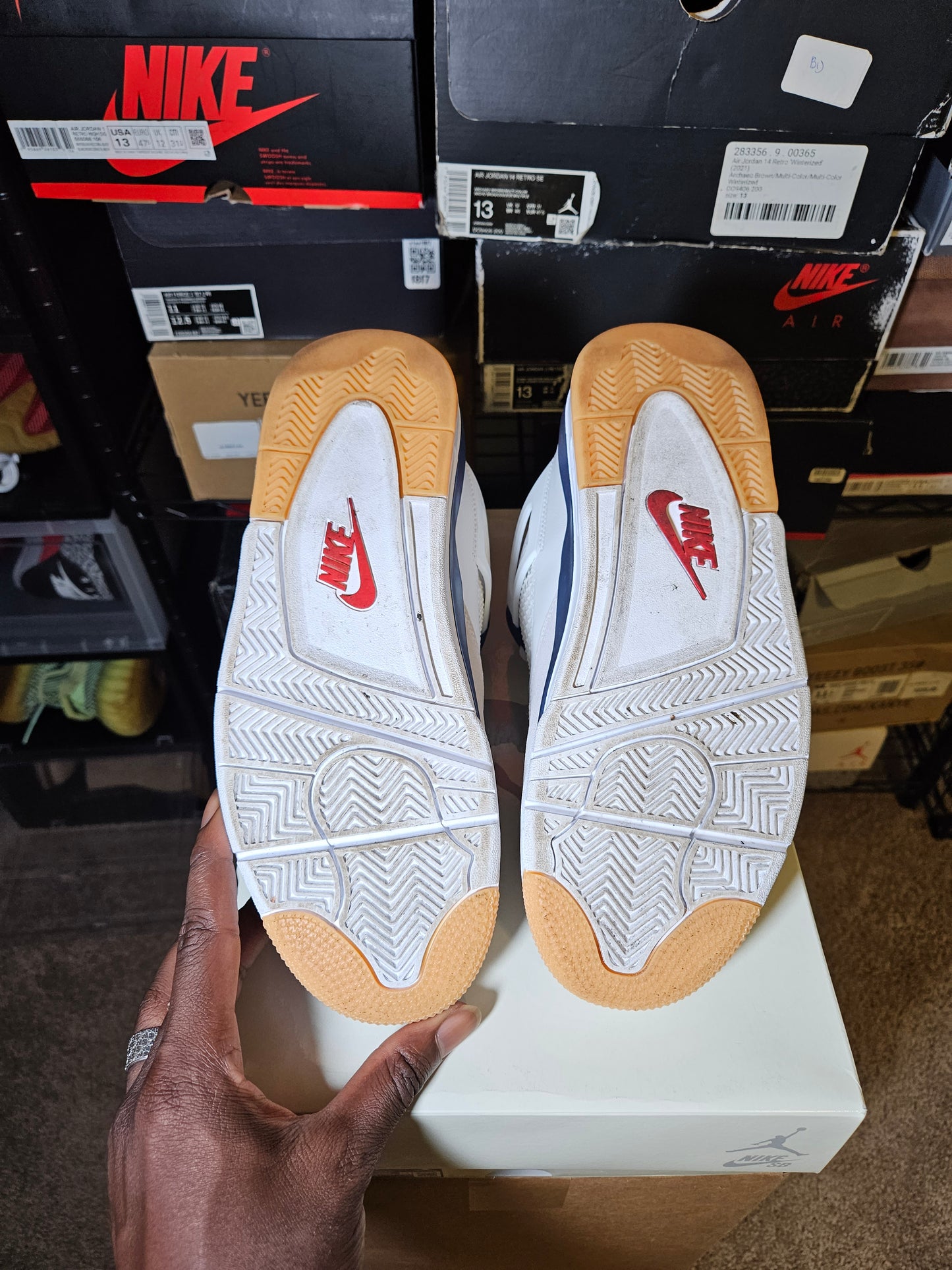 Size 8.5 - SB x Air Jordan 4 Retro SP Navy