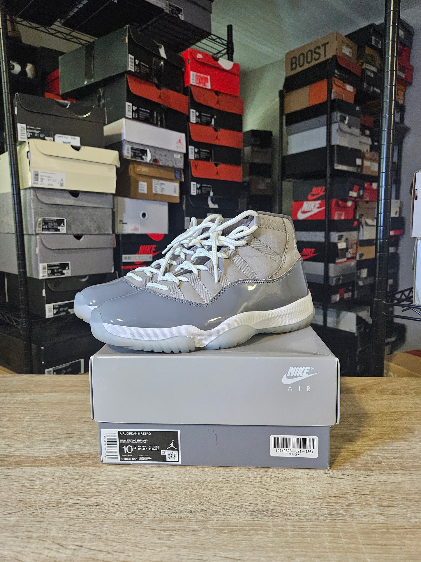 Size 10.5 - AJ 11 Retro High Cool Grey