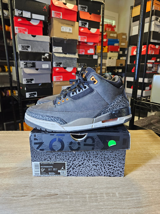 Size 9.5 - Jordan 3 Retro 2023 Mid Fear