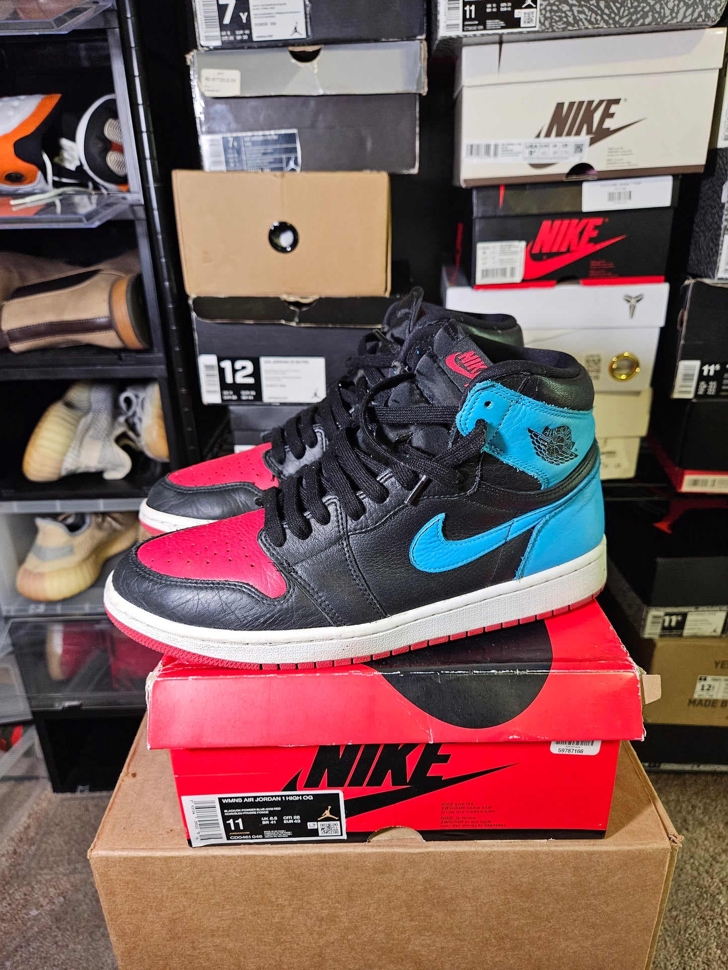 Size 11W/9.5M - AJ 1 High OG UNC To Chicago 2020