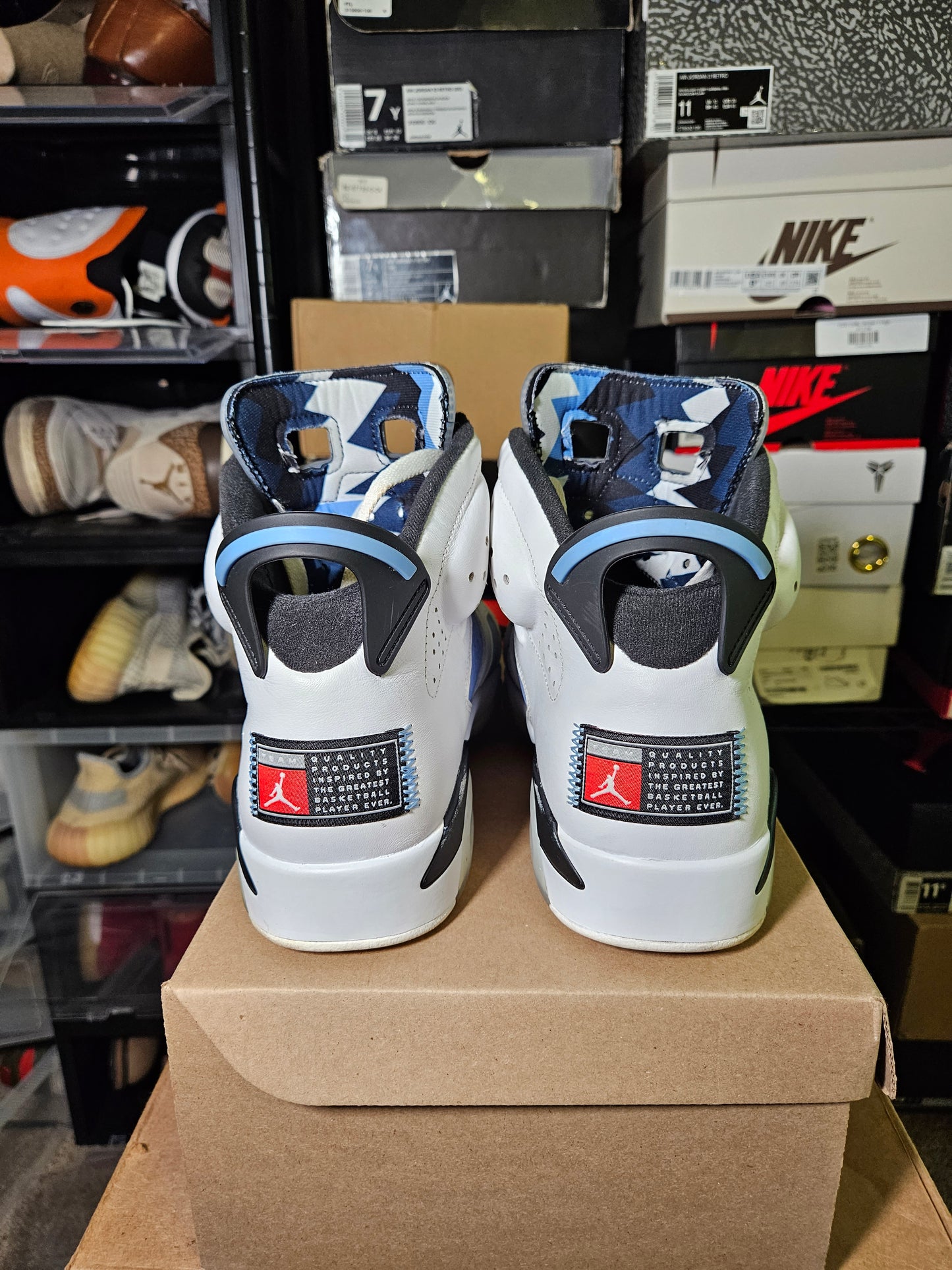 Size 10.5 - AJ 6 Retro Mid UNC Home
