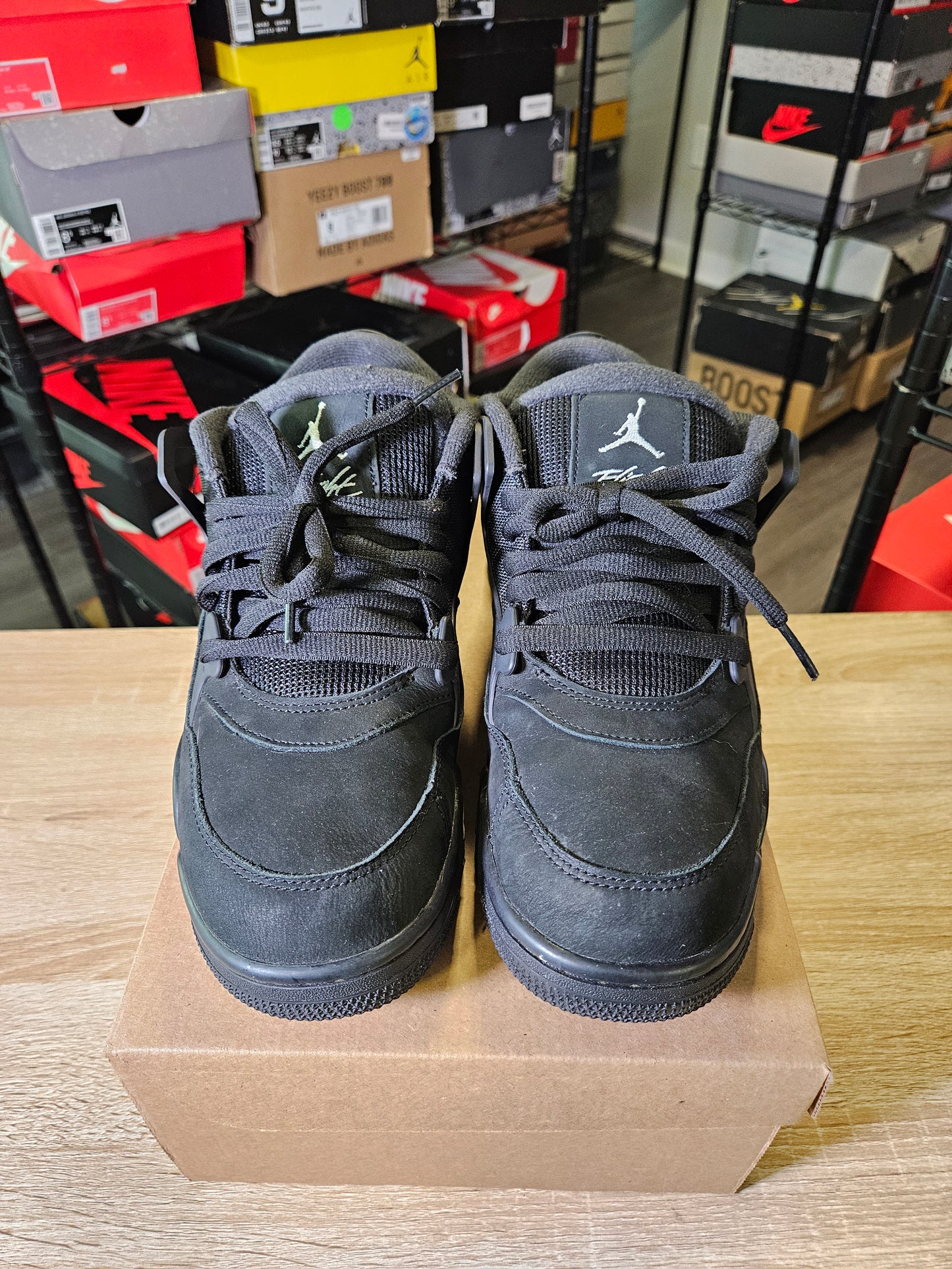 Size 10 - AJ 4 RM Black Cat