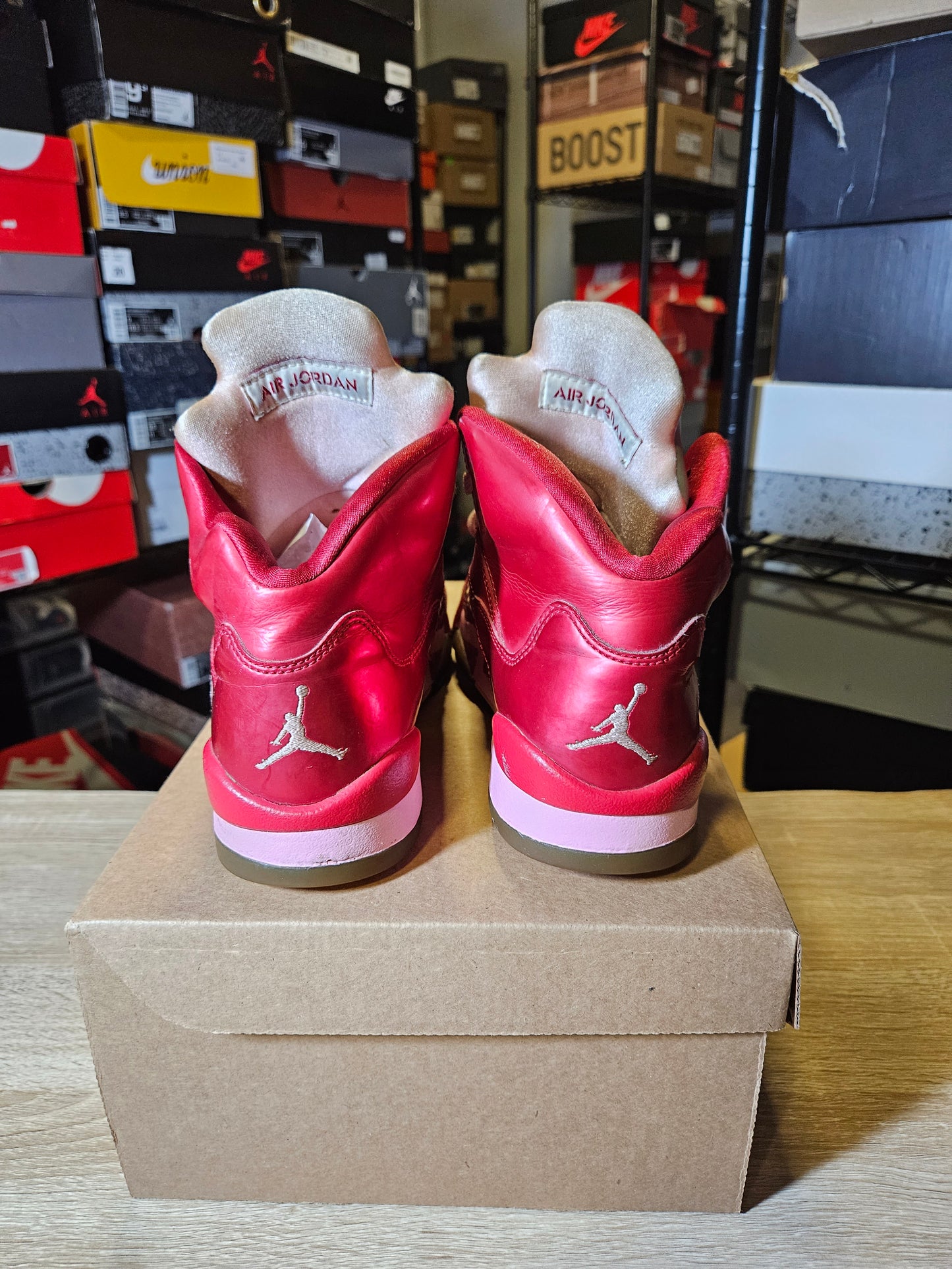 Size 6 - AJ 5 Retro 2013 Valentines Day - 540892-605
