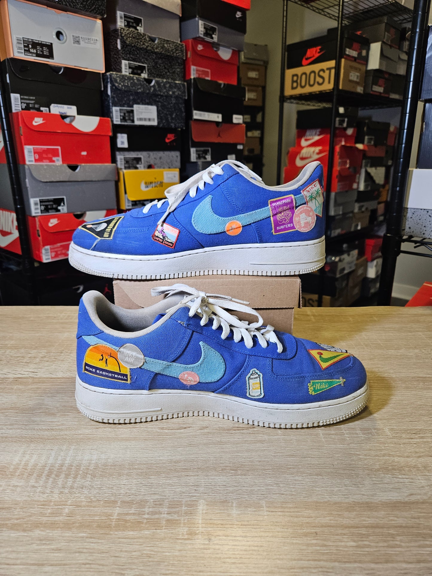 Size 13 - AF1 '07 Patched Up - Los Angeles