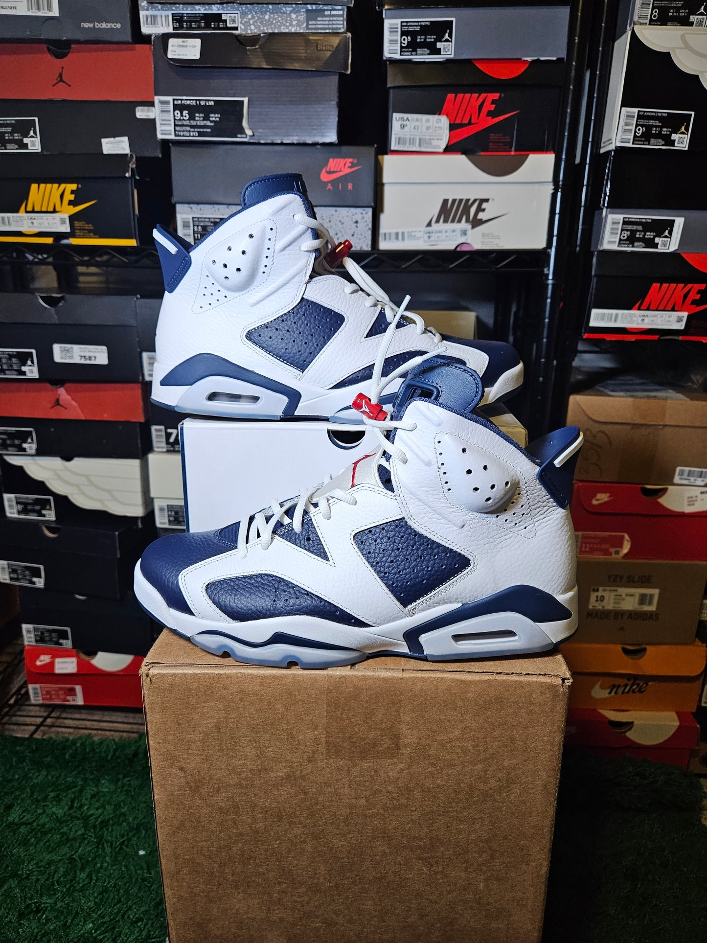 Size 12 - AJ 6 Retro 2024 Olympic
