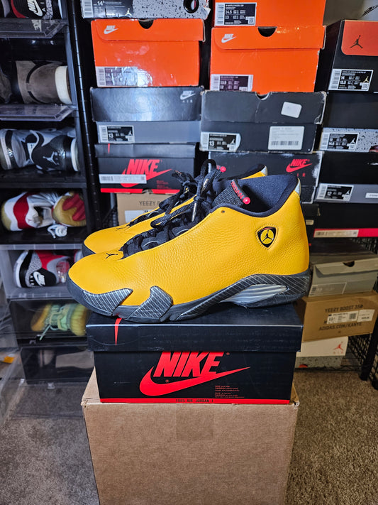 Size 10.5 - AJ 14 Retro Reverse Ferrari