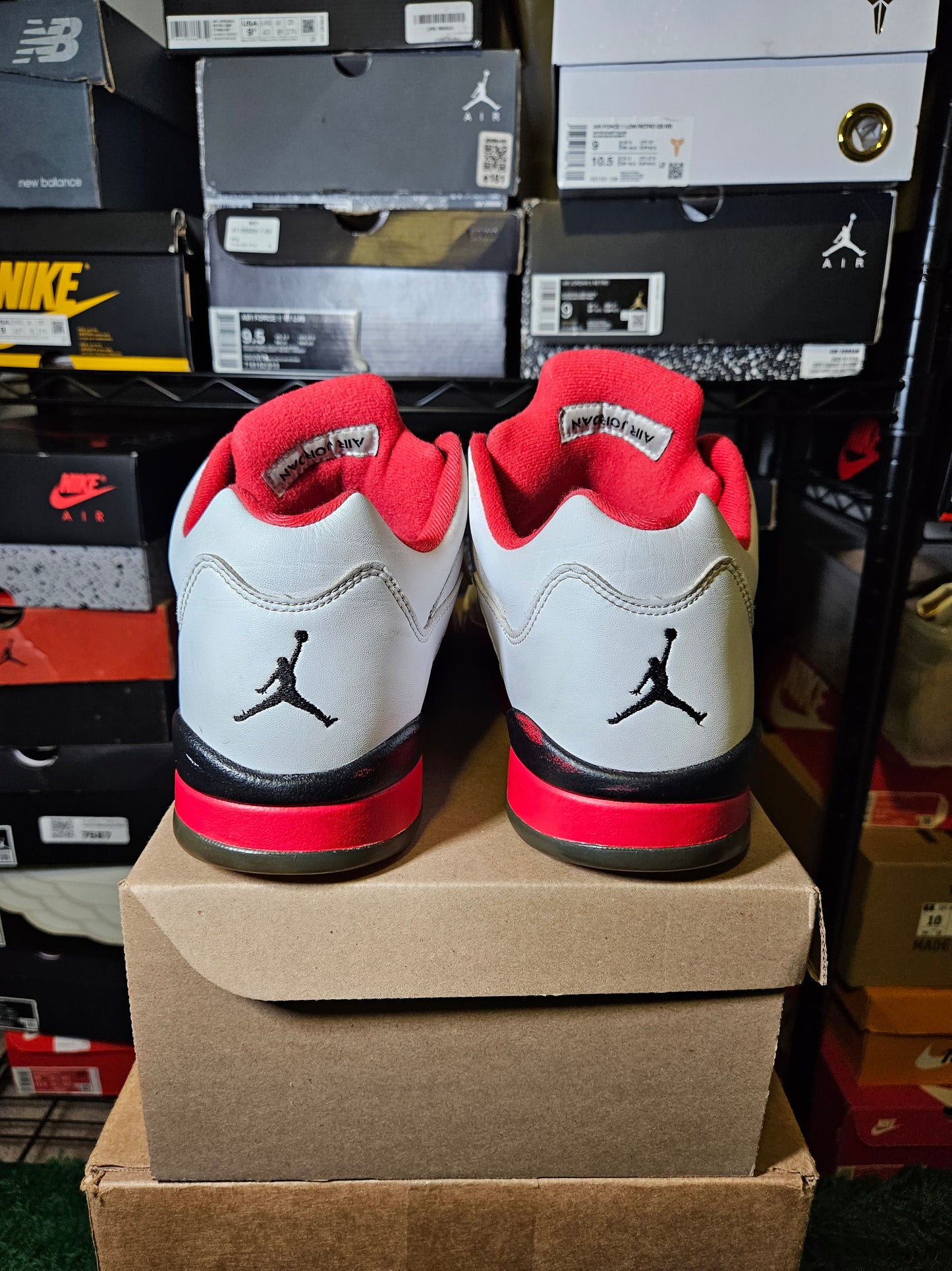 Size 11.5 - AJ 5 Retro 2016 Low Fire Red