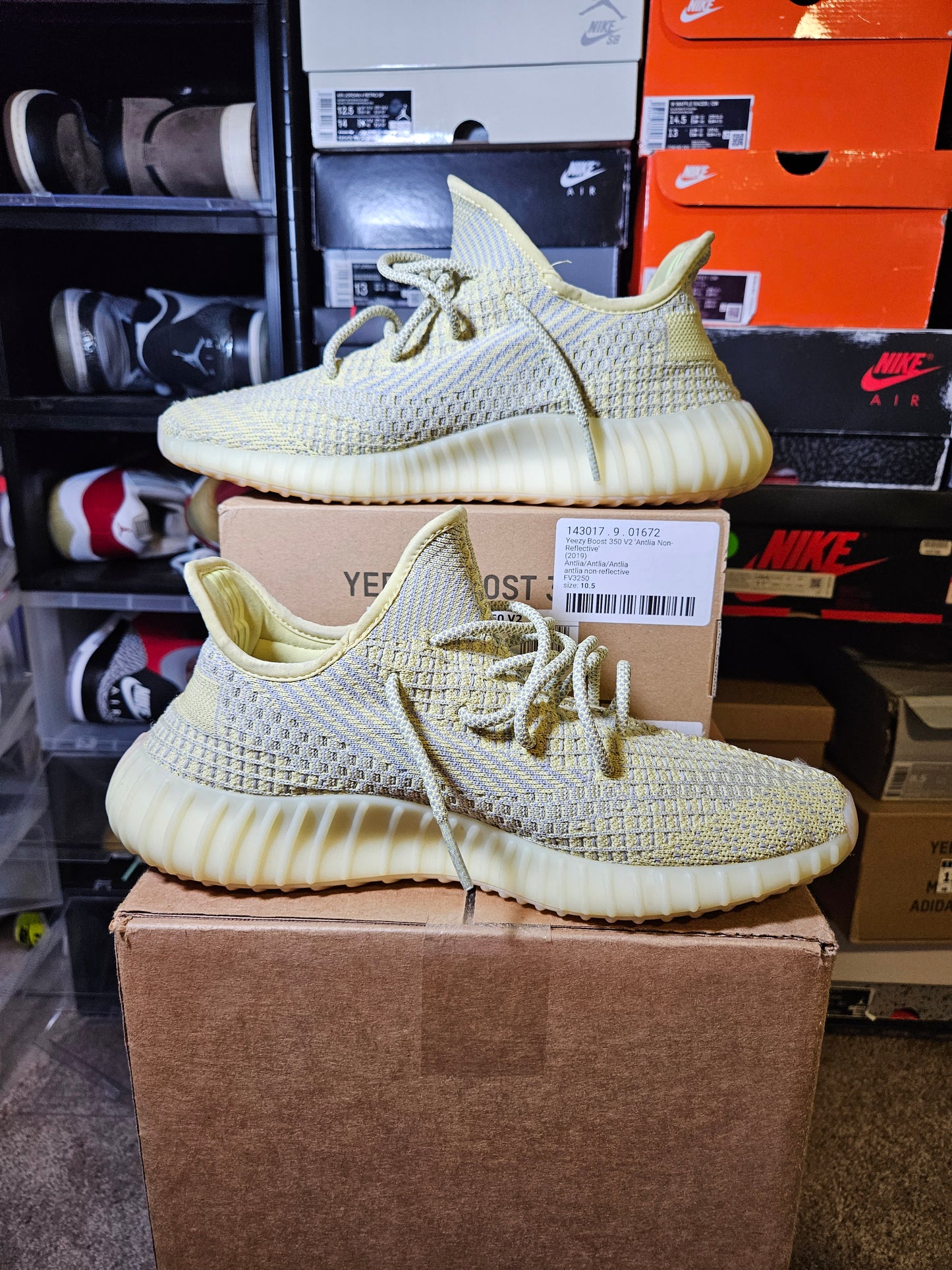Size 10.5 - YZY Boost 350 V2 Antlia Non-Reflective