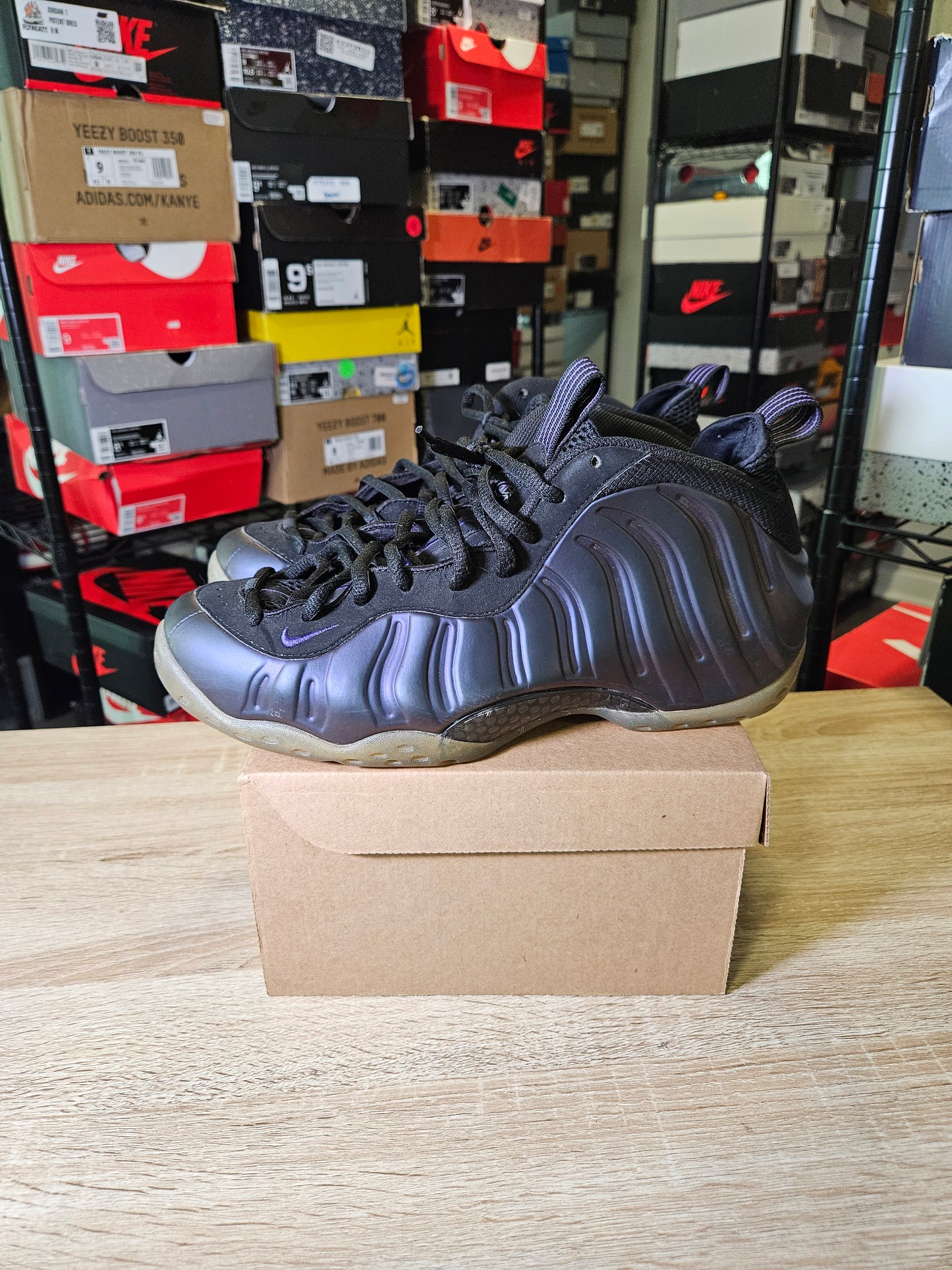 Size 11 - Air Foamposite One 2017 Eggplant