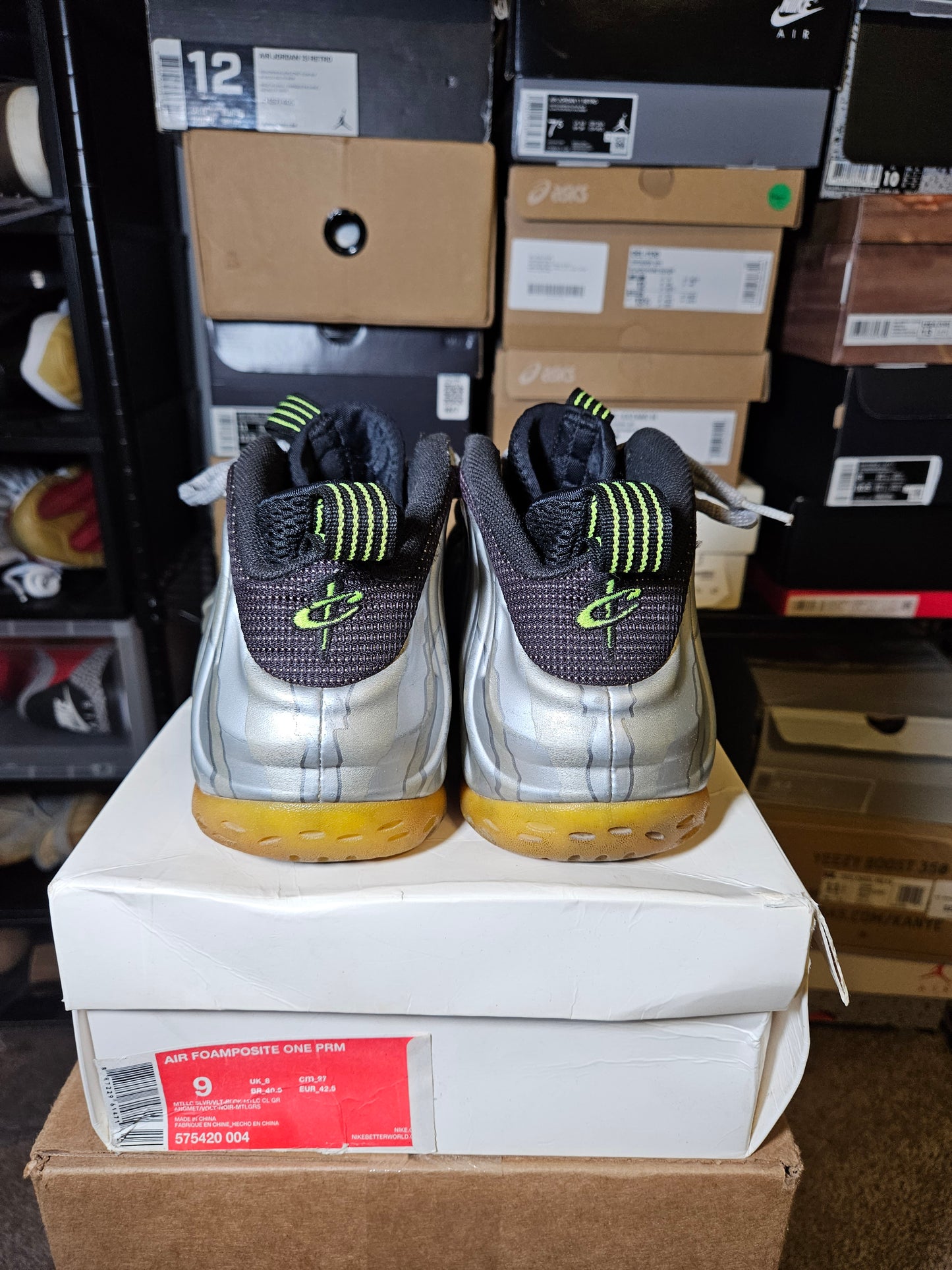 Size 9 - Air Foamposite One Prm Metallic Camo